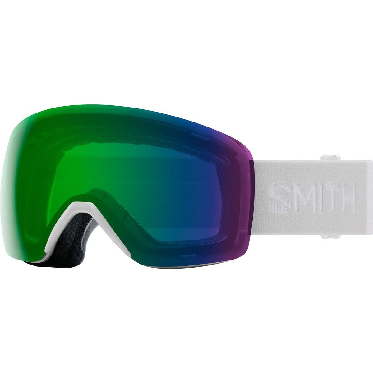 Smith Skibrille Skyline, Hochwertige Ersatzlinse mit ChromaPop-Technologie für klarere Sicht
