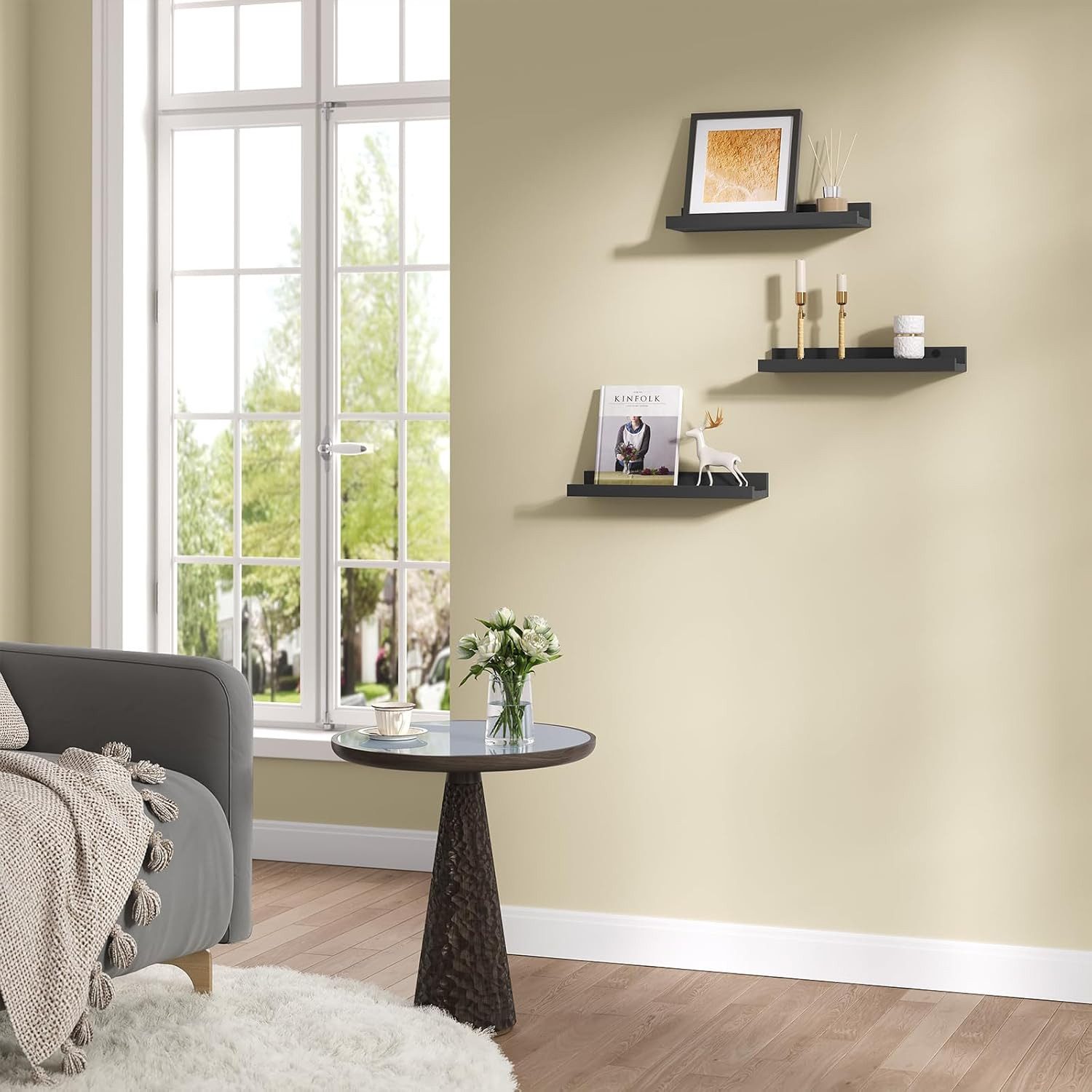 EUGAD Wandregal, 6-tlg., 6er Set, Schweberegal, Fotoleiste günstig online kaufen