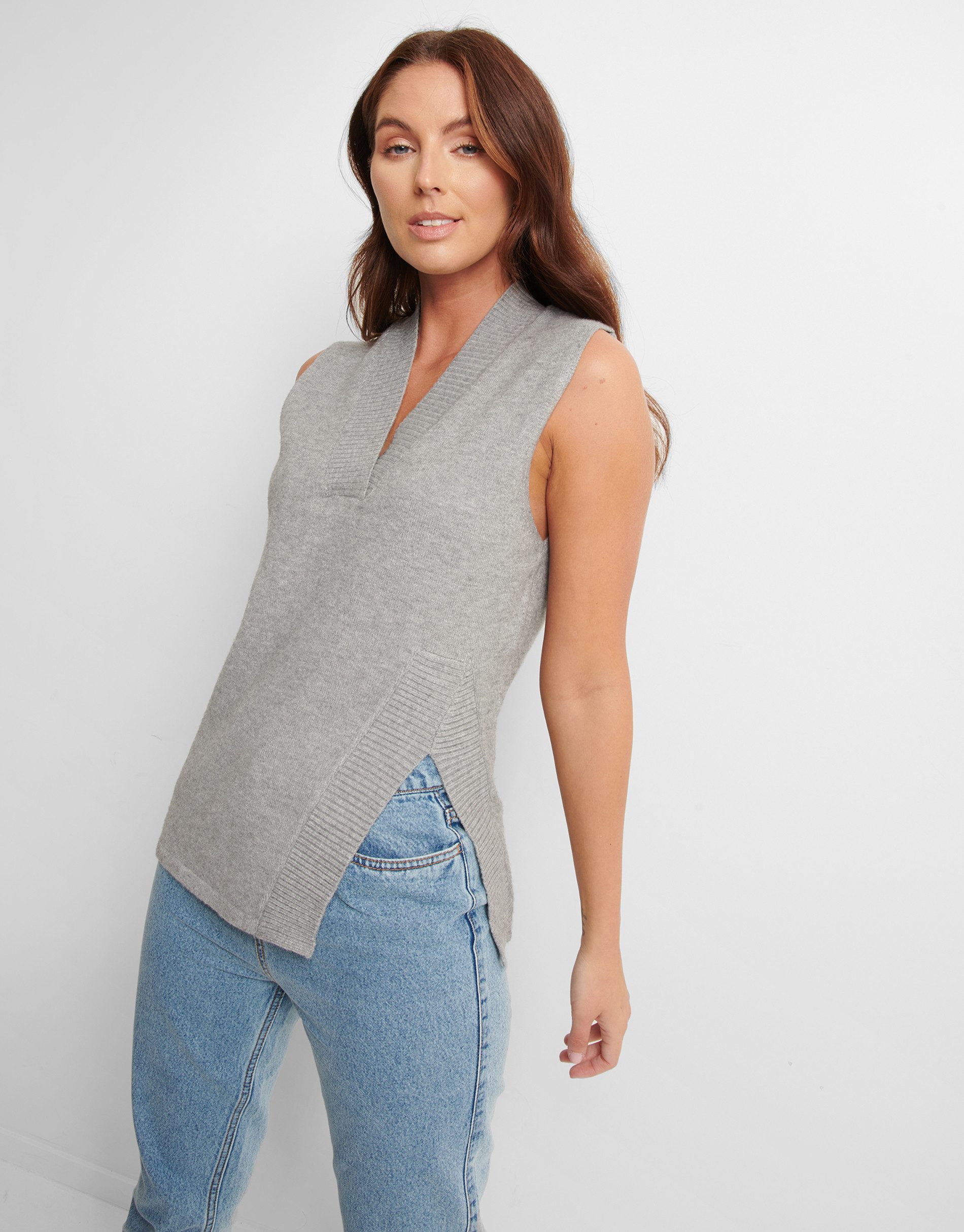 Threadbare Pullunder Zofia (1-tlg) mit seitlichen günstig online kaufen