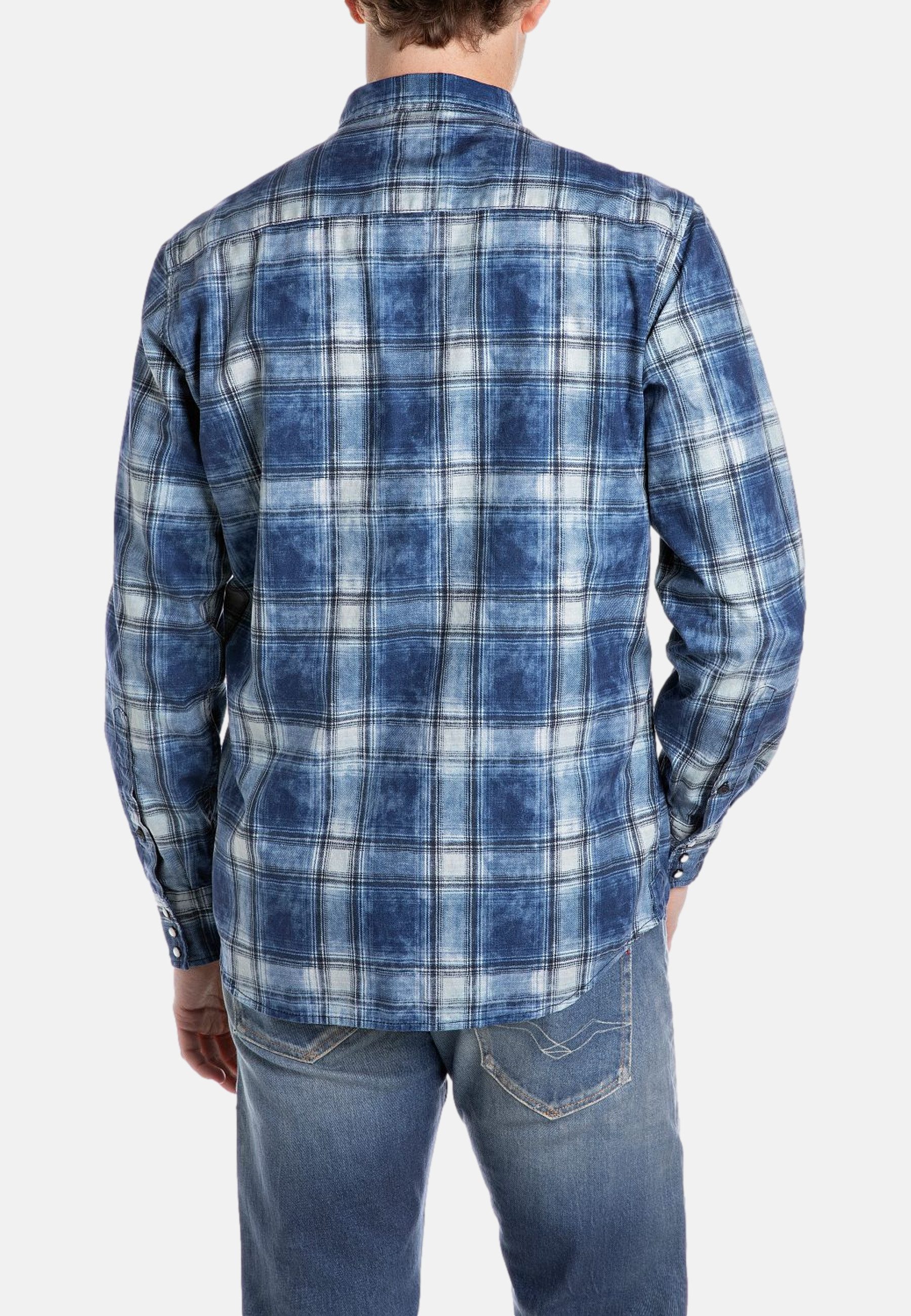 Replay Langarmhemd Hemd Langarmhemd (1-tlg)