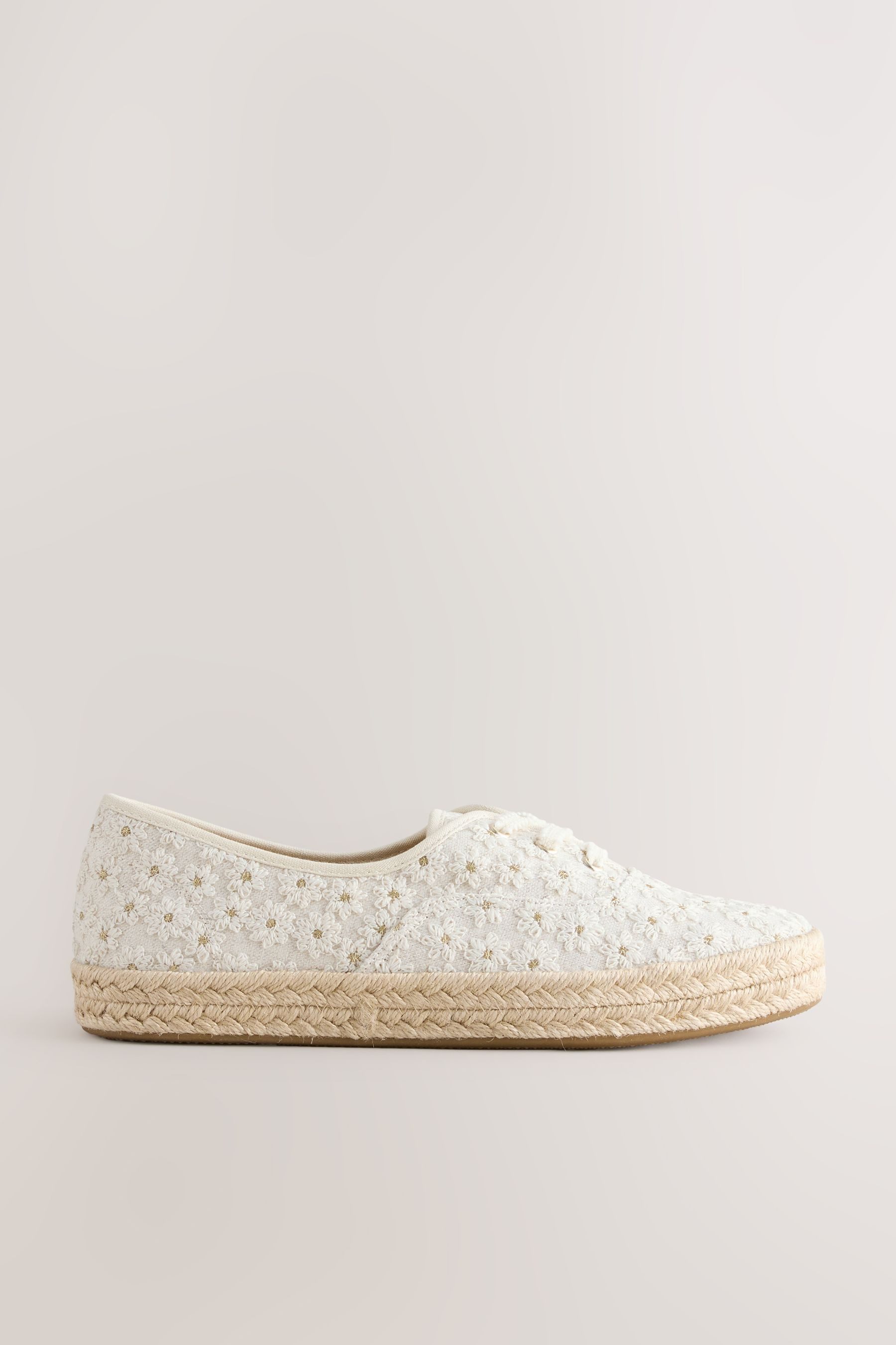 Next Forever Comfort® Espadrille-Sneaker zum Schnüren Espadrille (1-tlg)