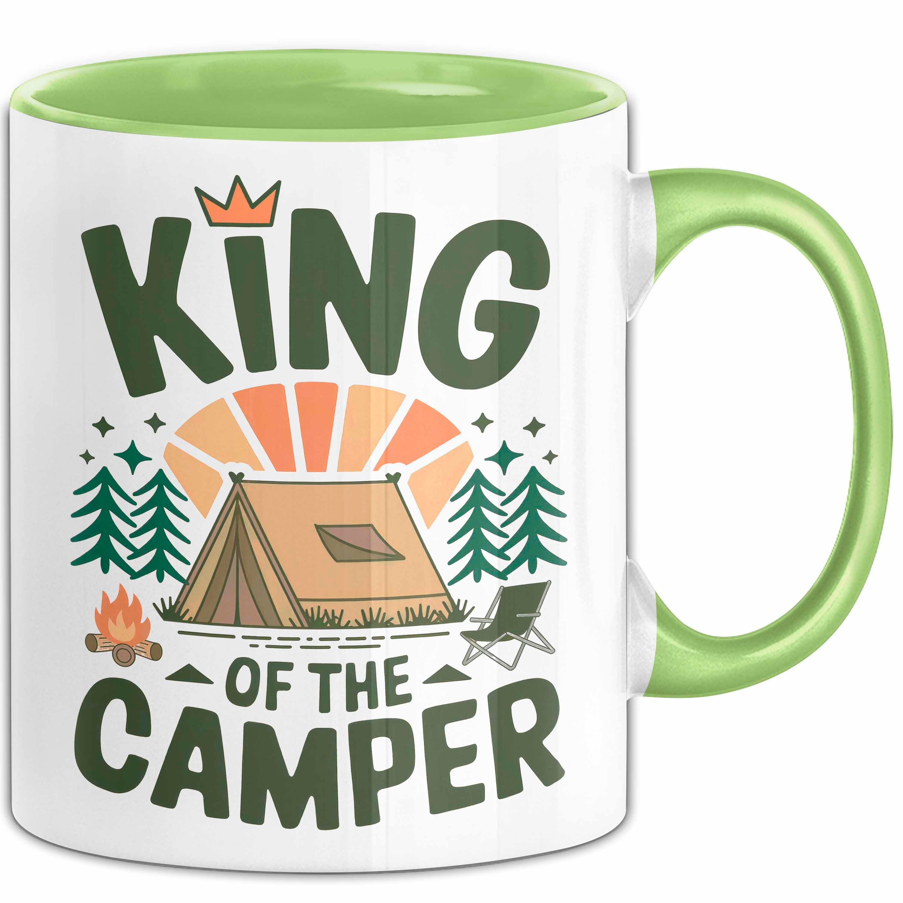 Trendation Tasse Camper Camping Tasse Geschenk Lustige Geschenkidee Spruch Kinf OF Th