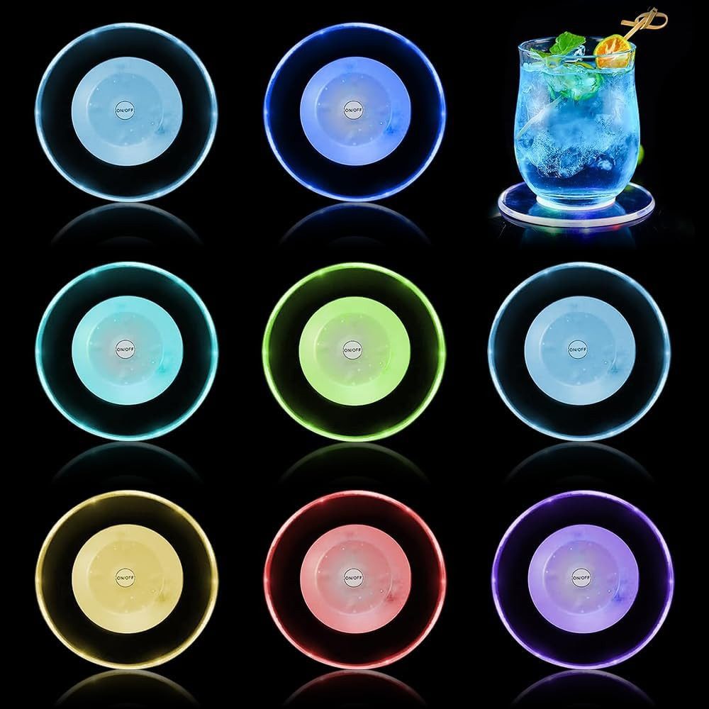 BlingBin LED Dekolicht Bunt LED Leuchtuntersetzer, günstig online kaufen