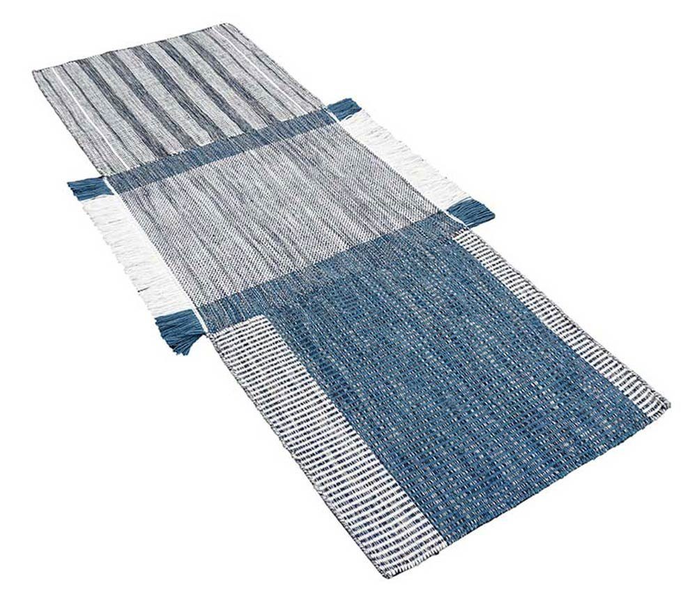 Läufer DALAJA, Handgewebter Wendeläufer aus Wolle, Fable & Loom, rechteckig,  Höhe: 10 mm, handgewebter Wendeteppich