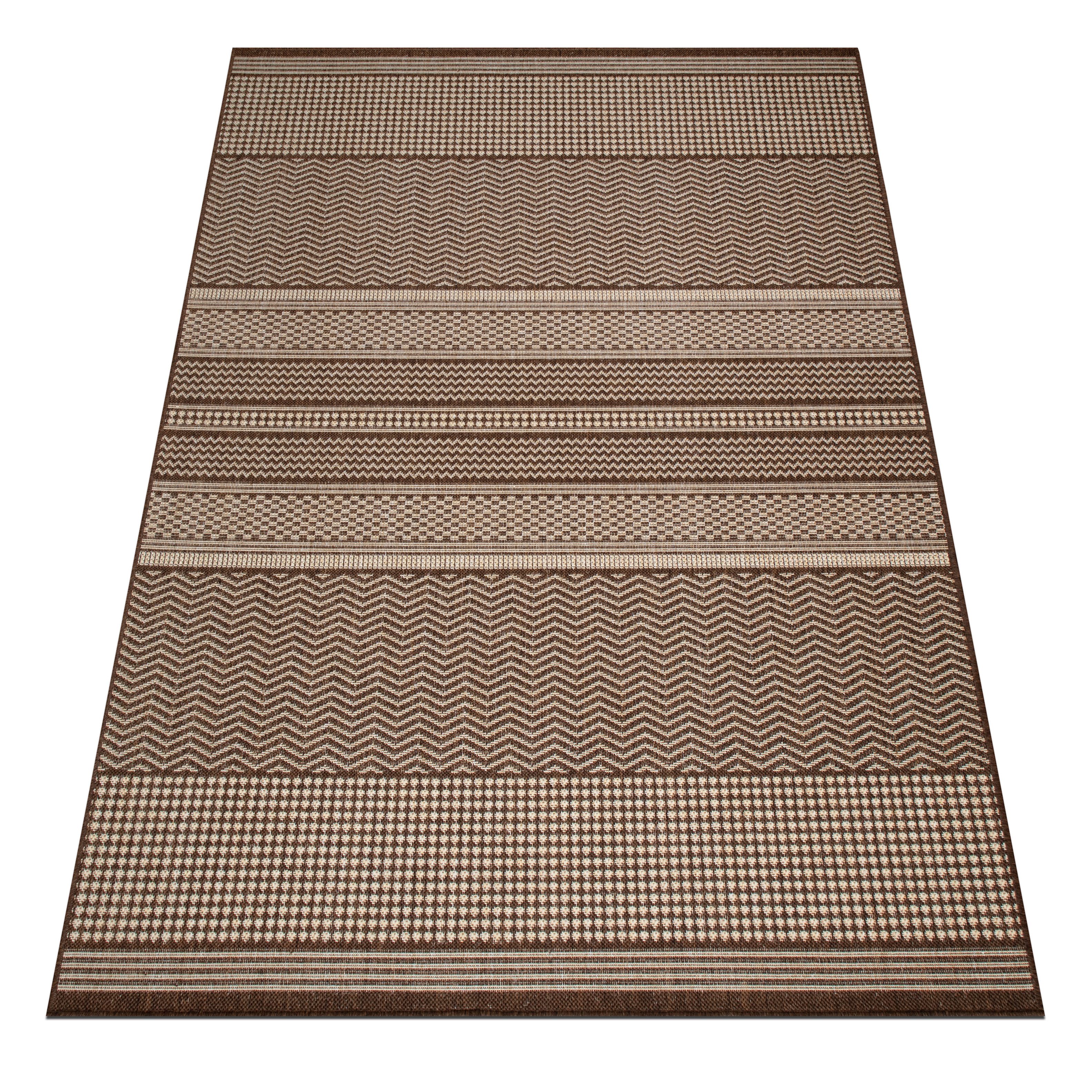 oKu-Tex Outdoorteppich PLUTUS In- & Outdoor Teppich, Flachgewebe, Sisaloptik, rechteckig, Höhe: 3 mm – Bild 2 von 5