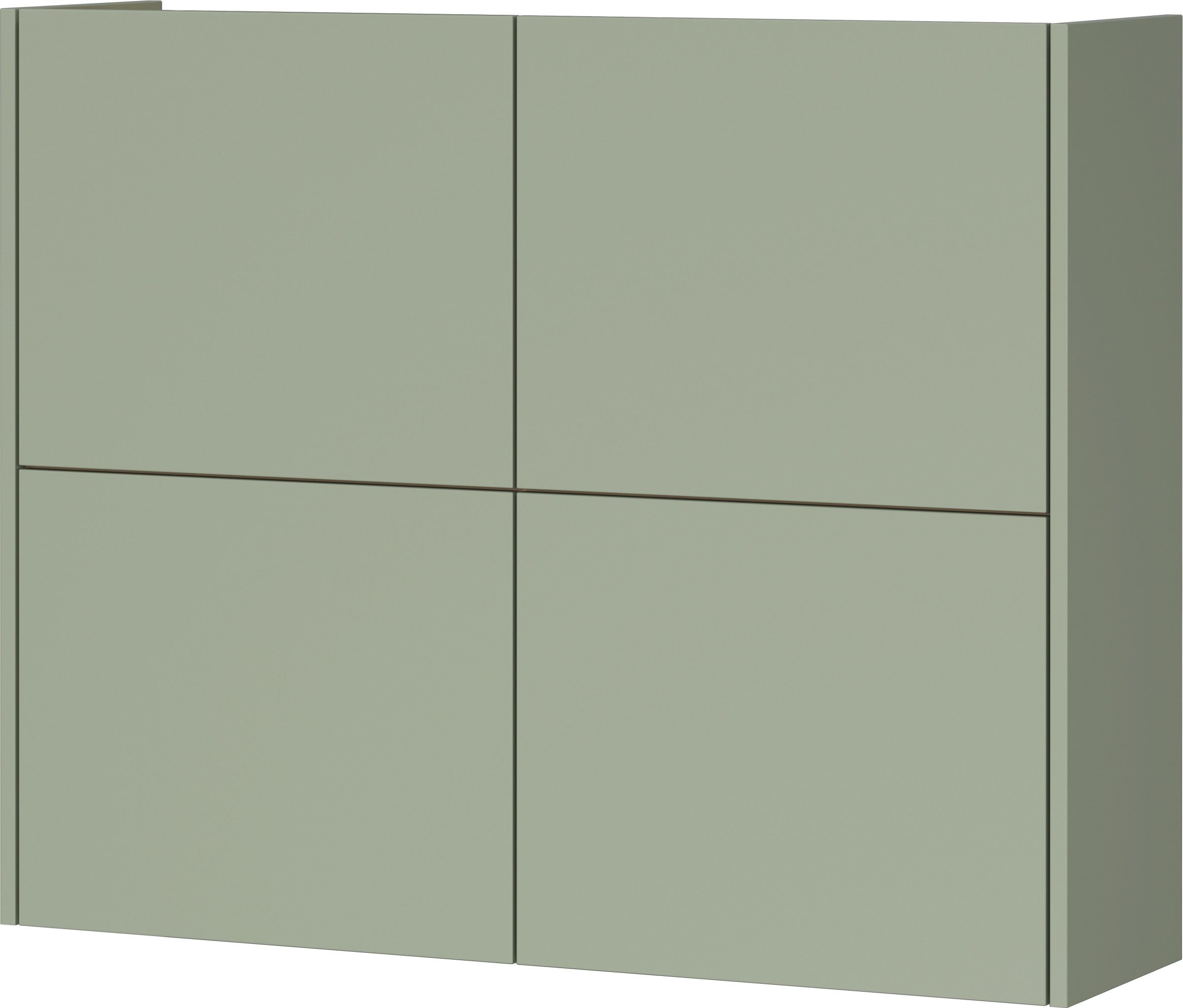 GERMANIA Hängeschuhschrank Binetto (1-St) Garderobenschrank, Push-to-open, verstellbare Böden, Tiefe: 27cm