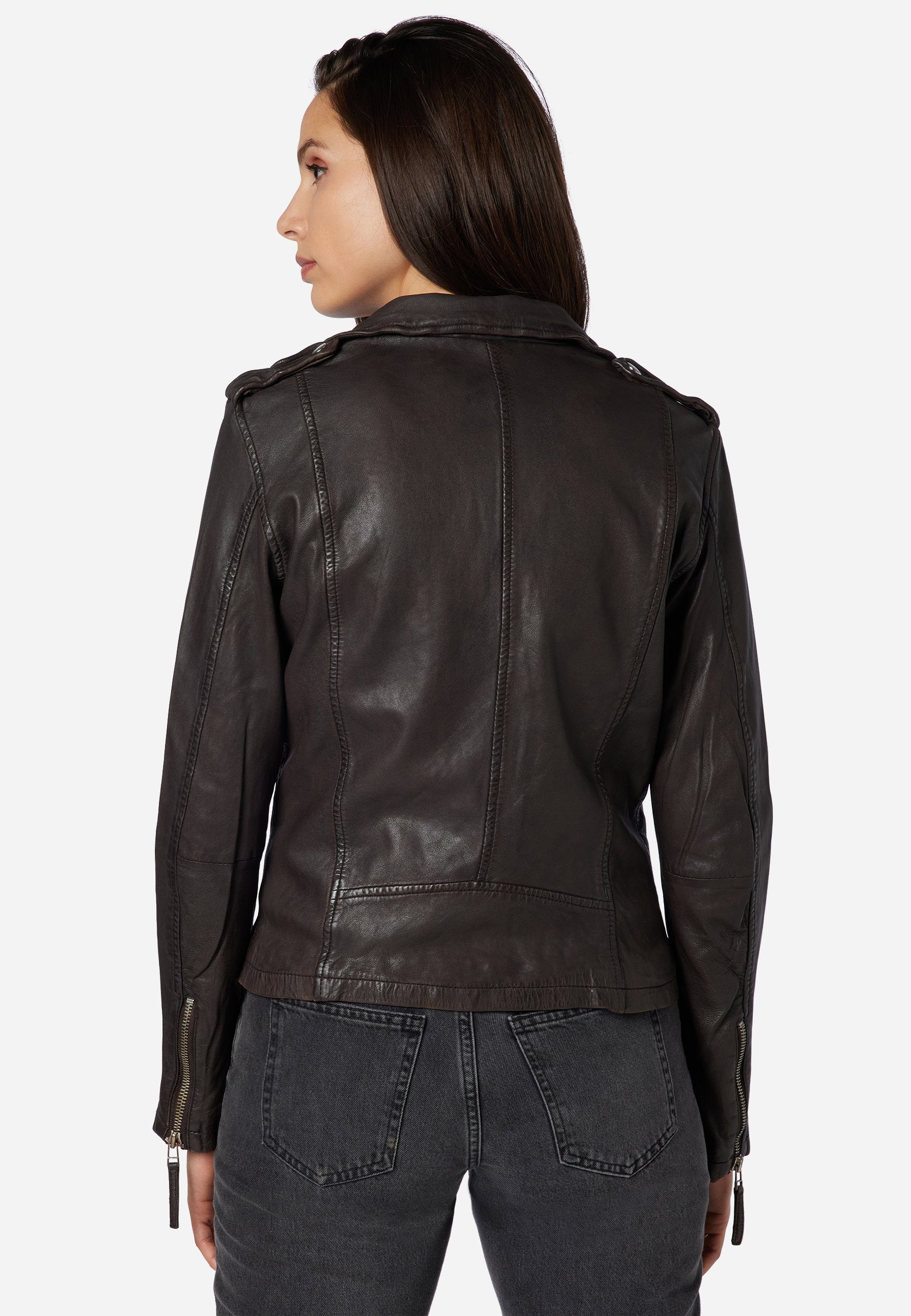 RICANO Lederjacke Foxy stylische Bikerjacke