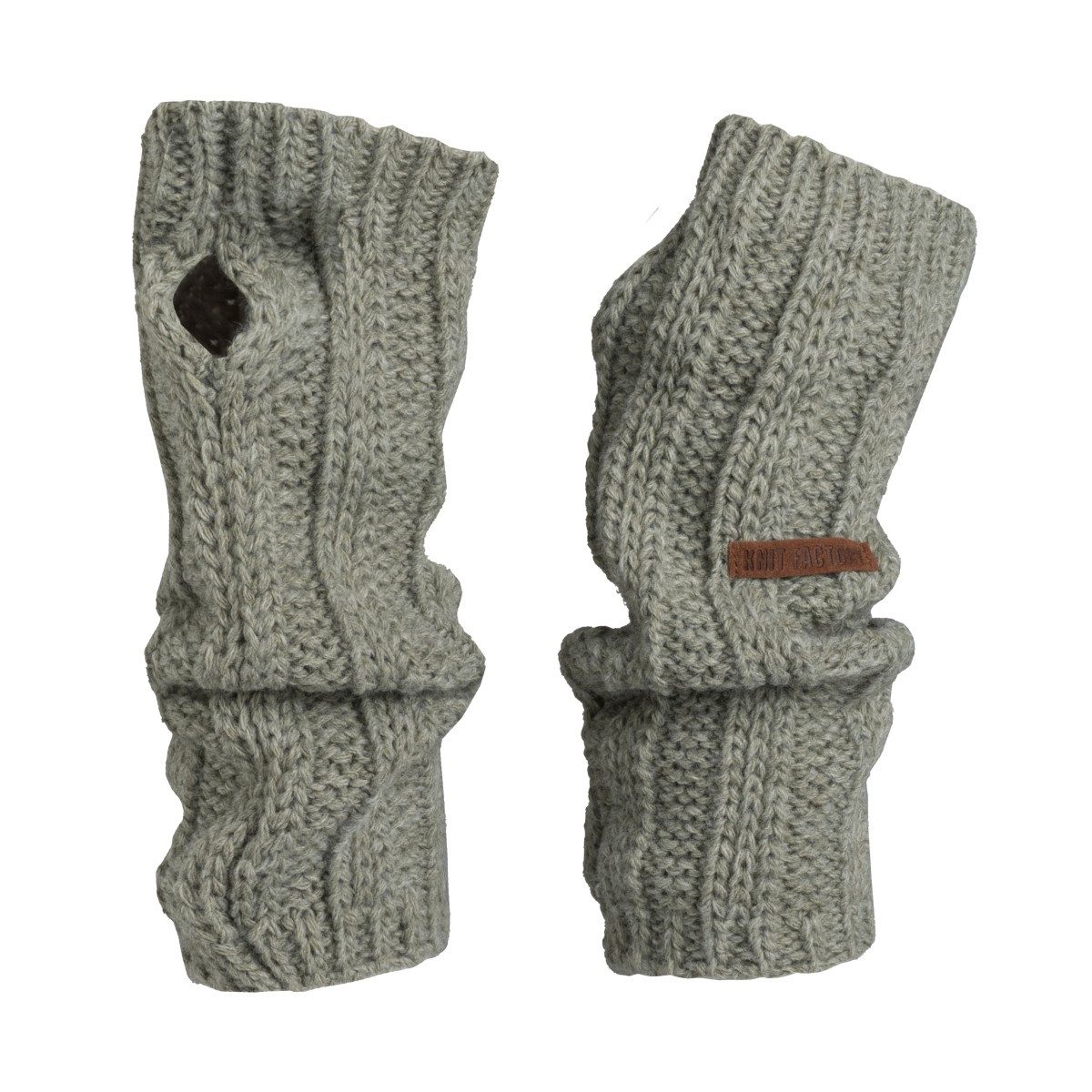 Armstulpen Nica Armstulpen Urban Green One Size Gestreift
