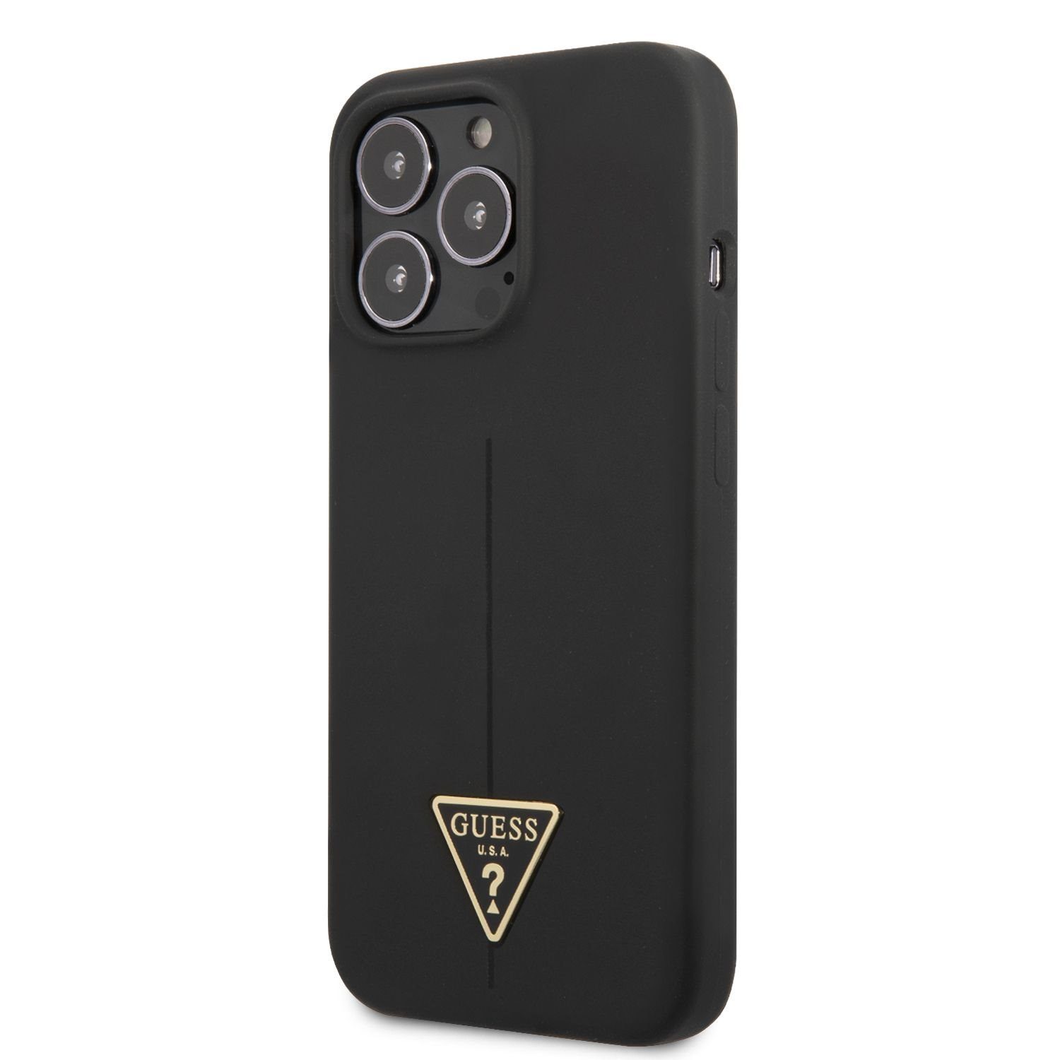 Guess Handyhülle Guess Silicone Line Triangle Case für iPhone 13 Pro ...
