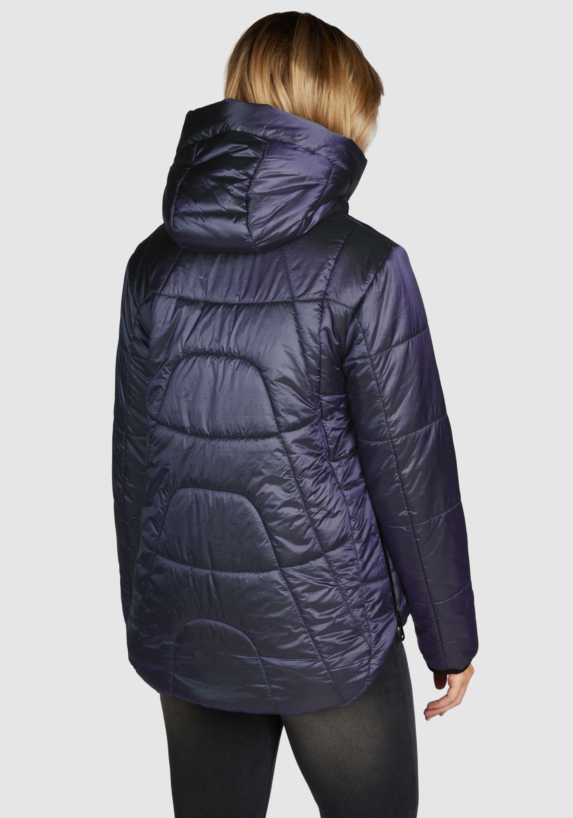NAVIGAZIONE Winterjacke im glänzenden Design