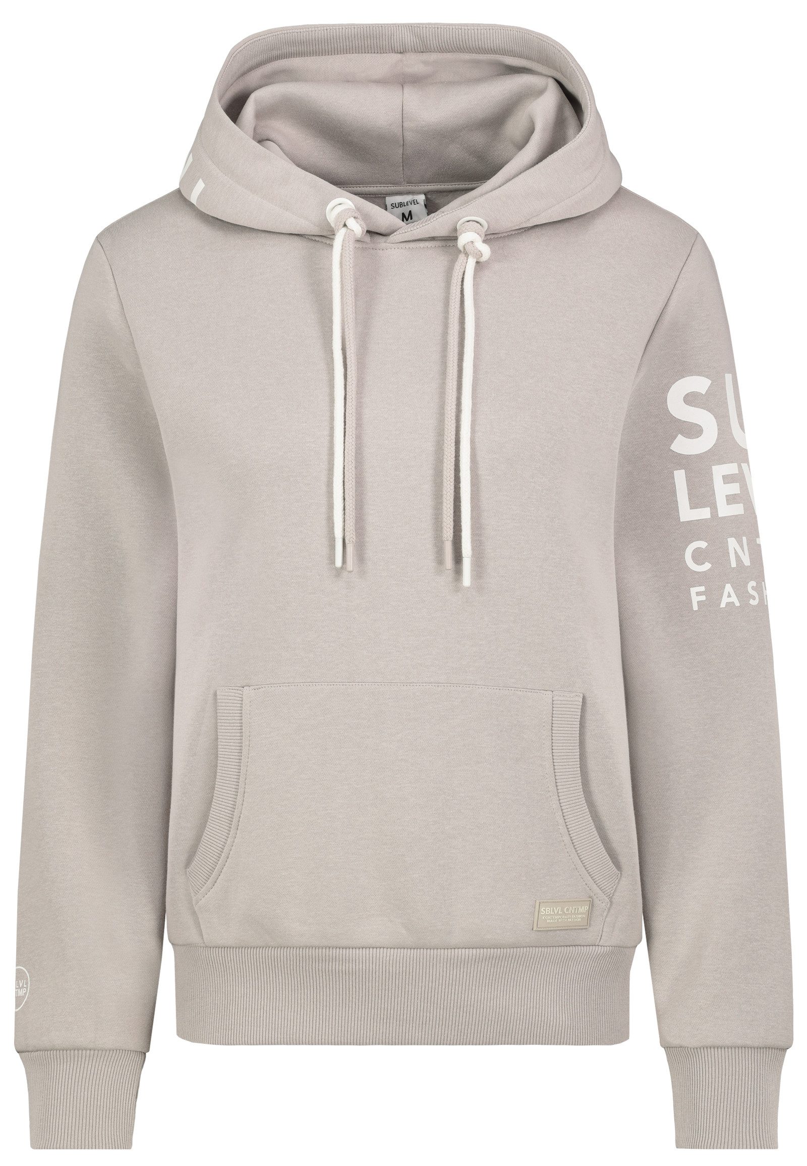 SUBLEVEL Hoodie Sublevel Hoodie Sweater Kapuzenpullover Übergangs Kapuzen S günstig online kaufen