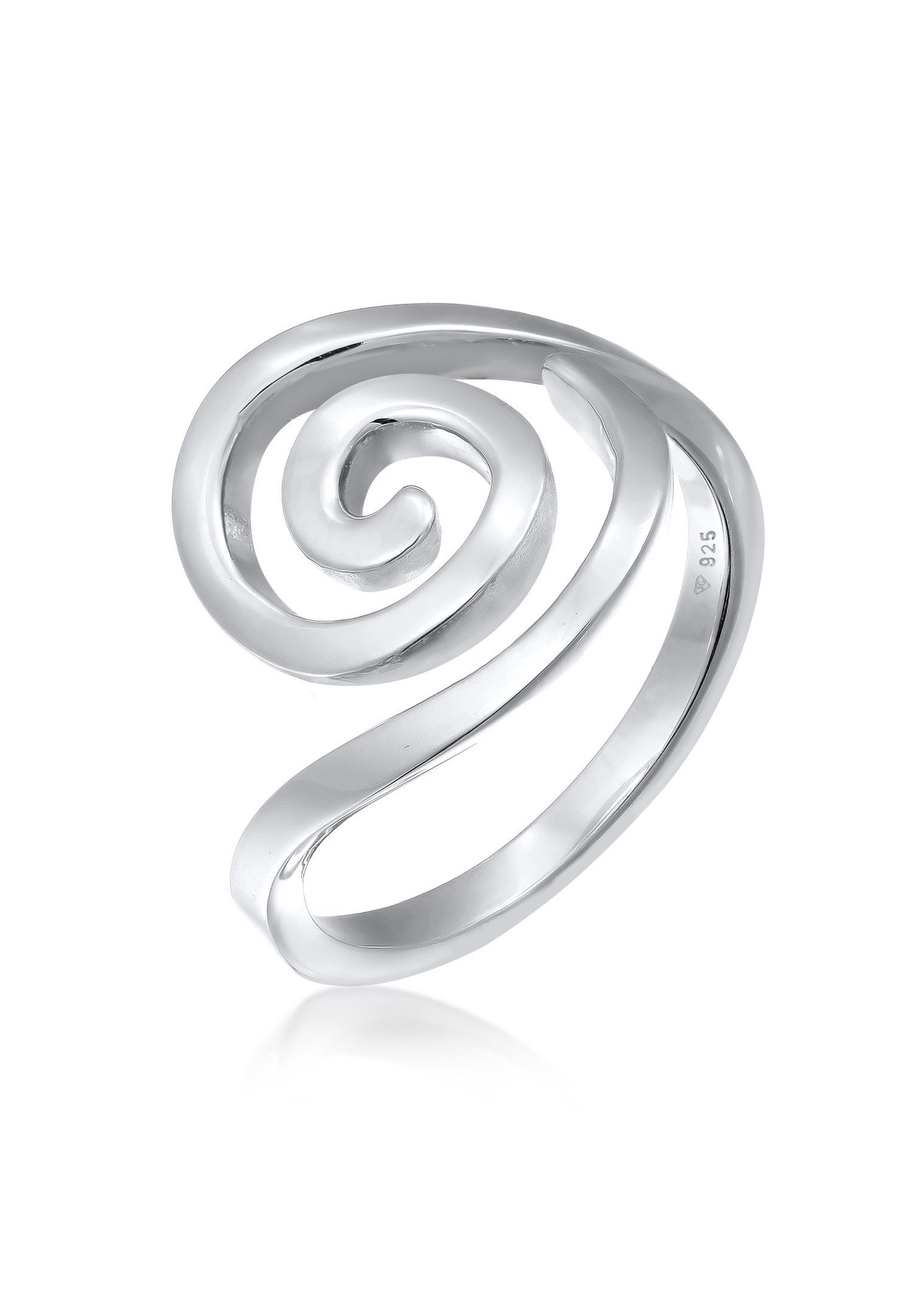 Elli Fingerring Spirale Organic Modern 925 günstig online kaufen
