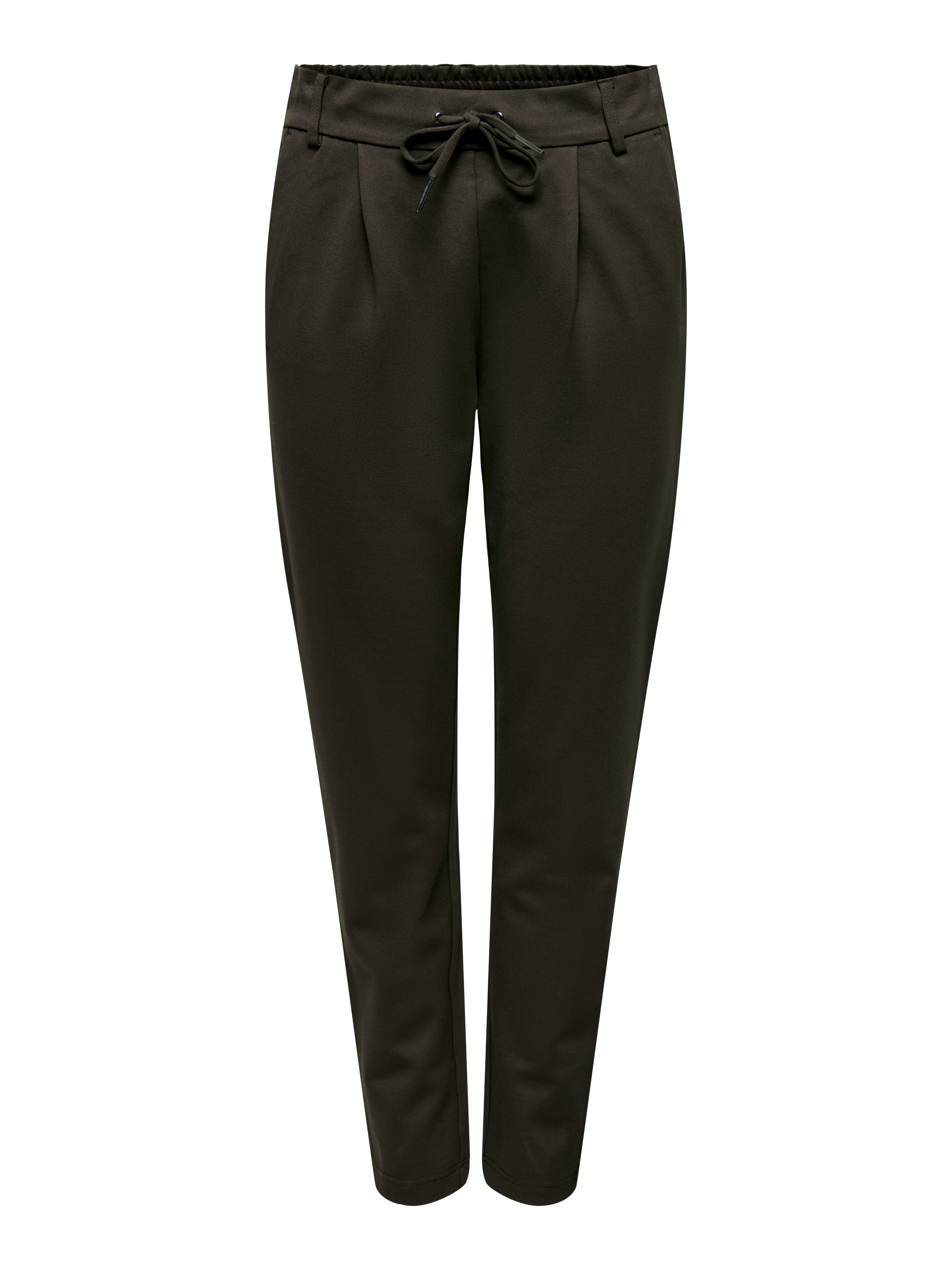 ONLY Jogger Pants ONLPOPTRASH – Joggerhose mit Tunnelzugbund und Stretch casual, Milano Rib, regular fit, Viskosemischung