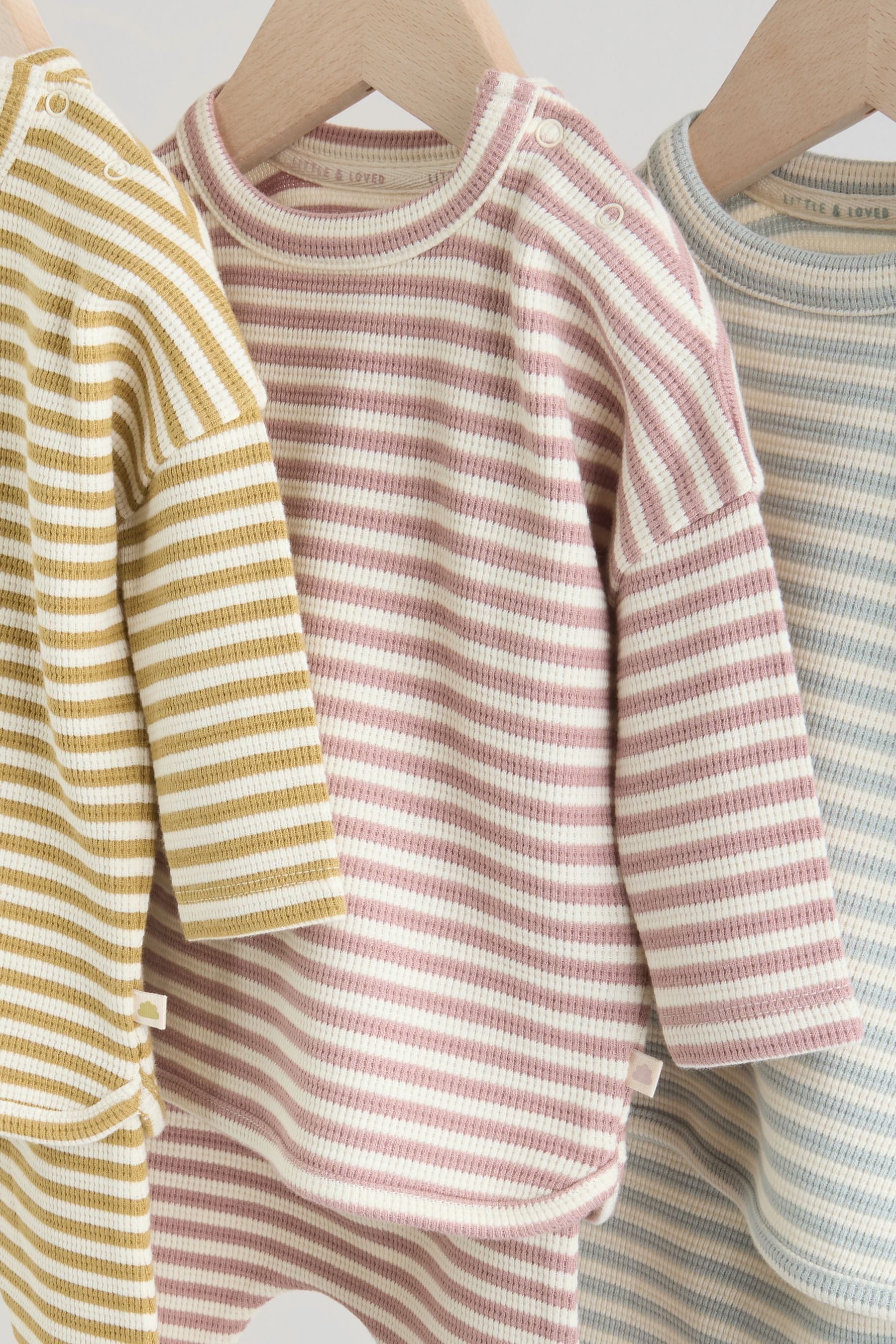 Next Langarmshirt & Leggings 6-teiliges Baby-Set mit Oberteil und Leggings (6-tlg)