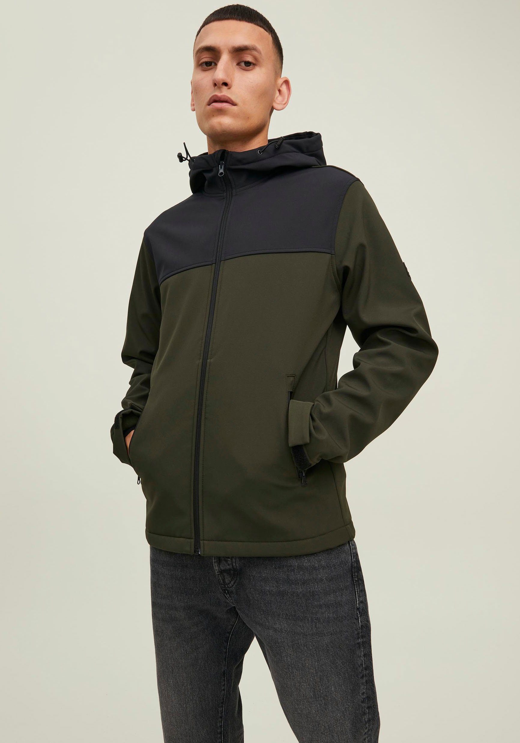 HOOD Jones & rosin Jack SOFTSHELL MARVIN Softshelljacke