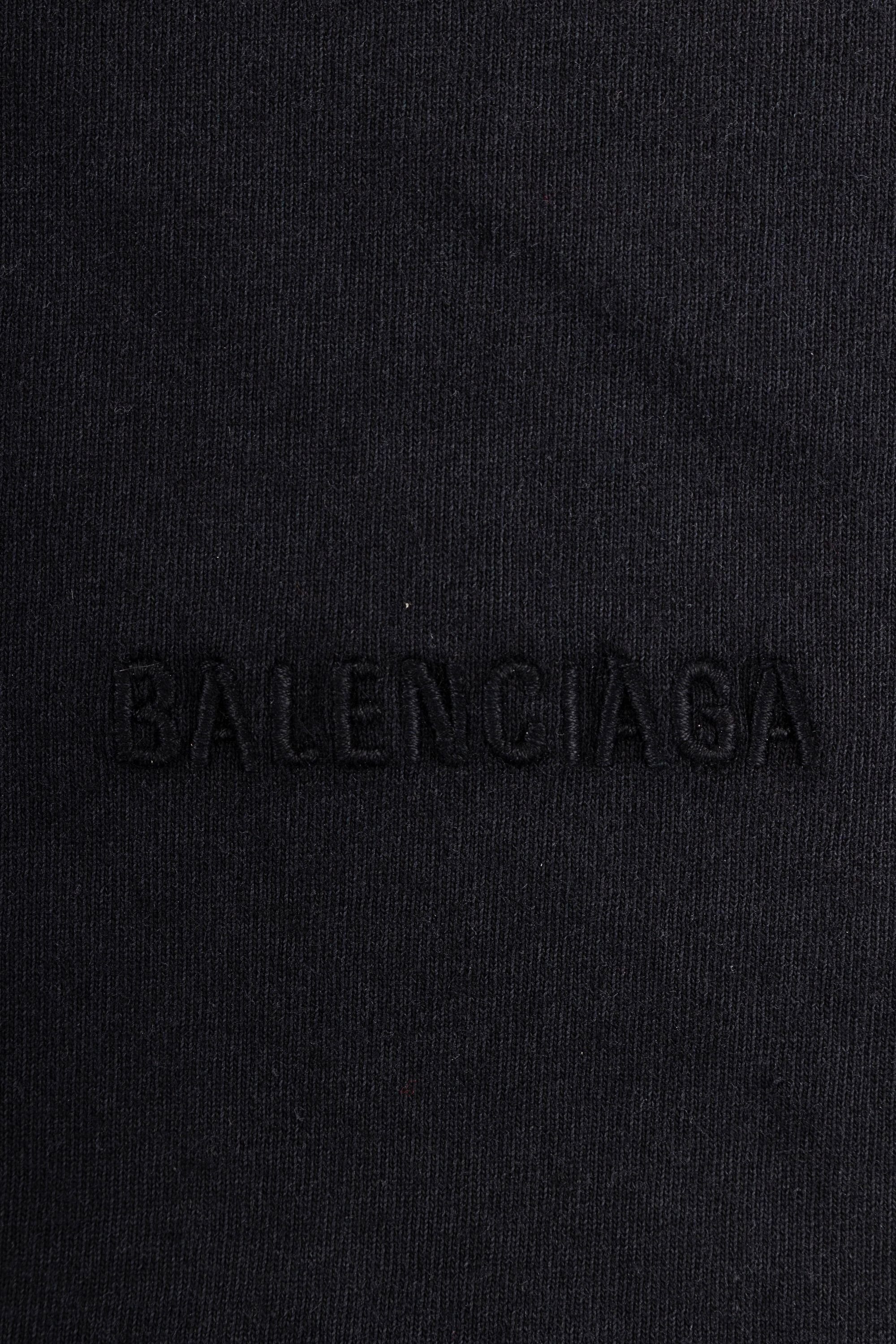 Balenciaga T-Shirt Balenciaga Herren T-Shirt 612966 TLVB9 TEE LOGO