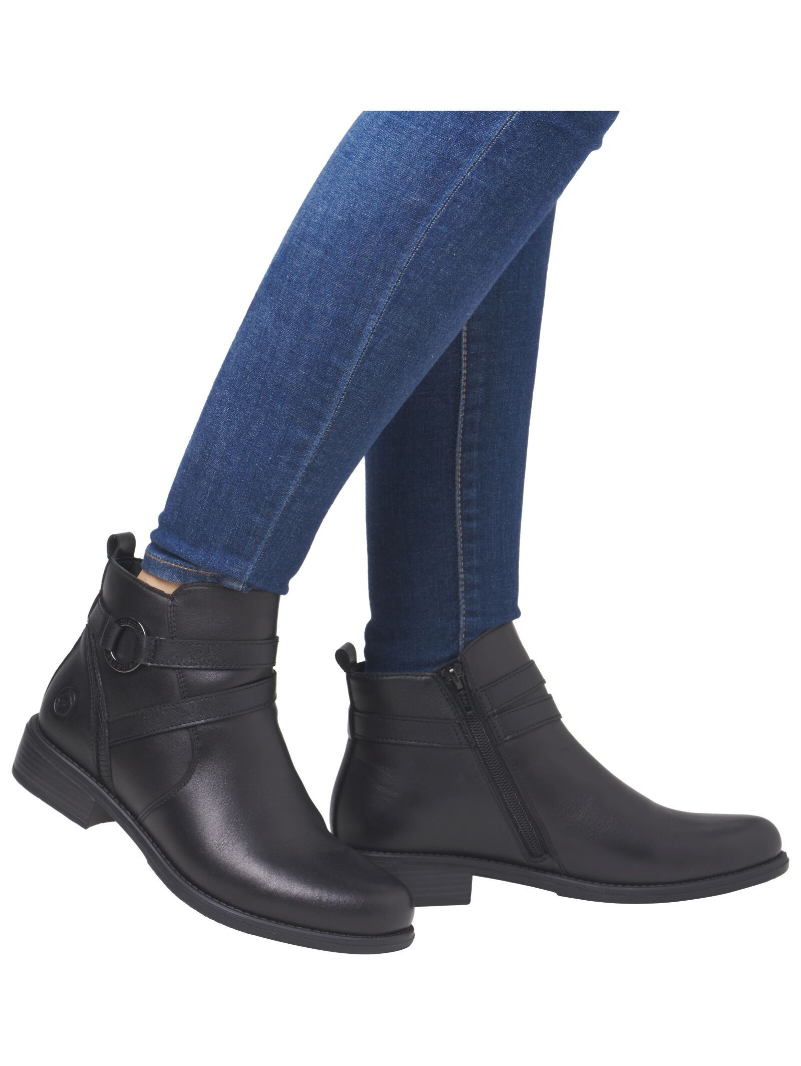 Remonte Remonte Stiefelette Glattleder Stiefelette