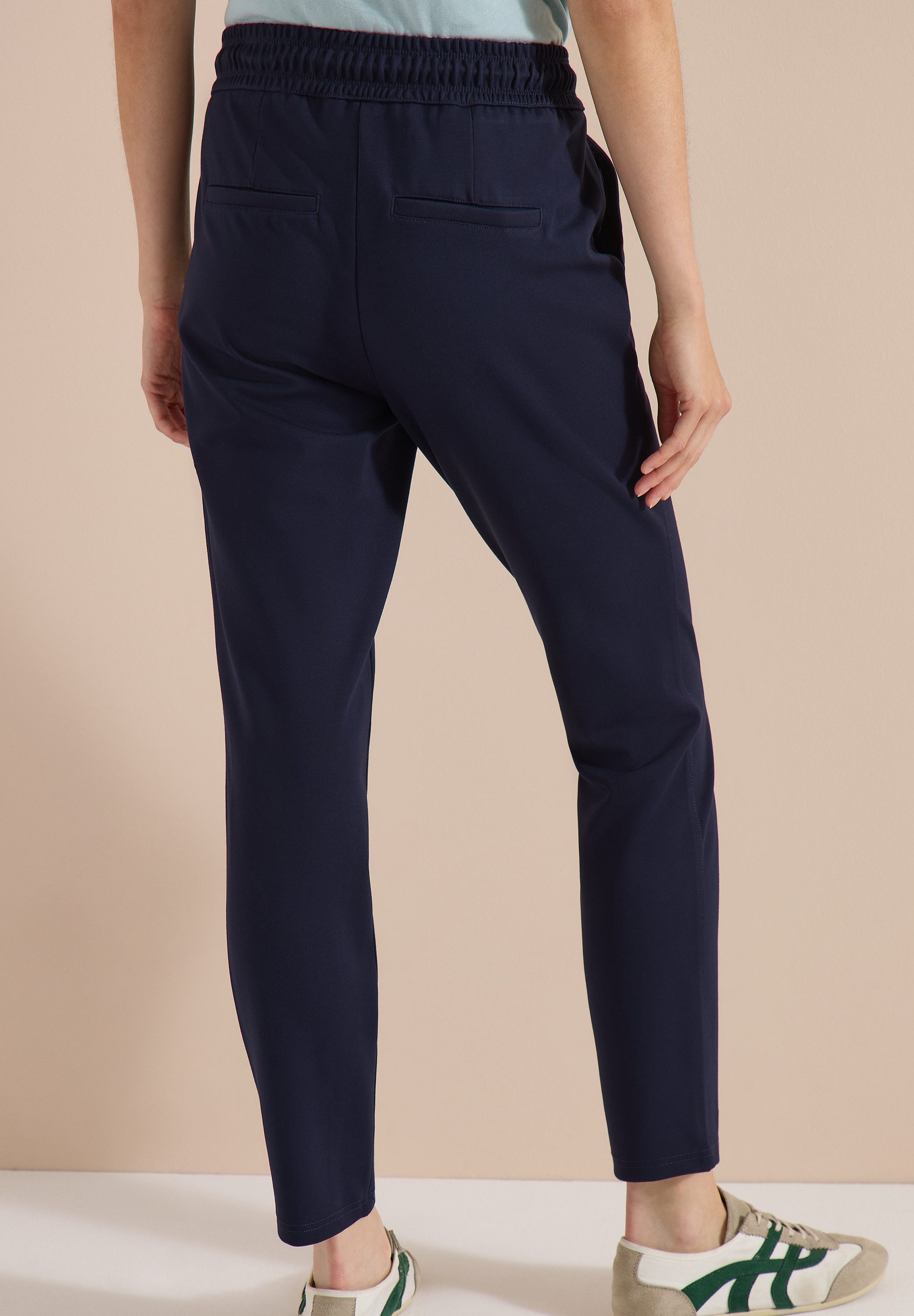 CECIL Stoffhose Style Tracey mit elastischem Bund und Tunnelzug