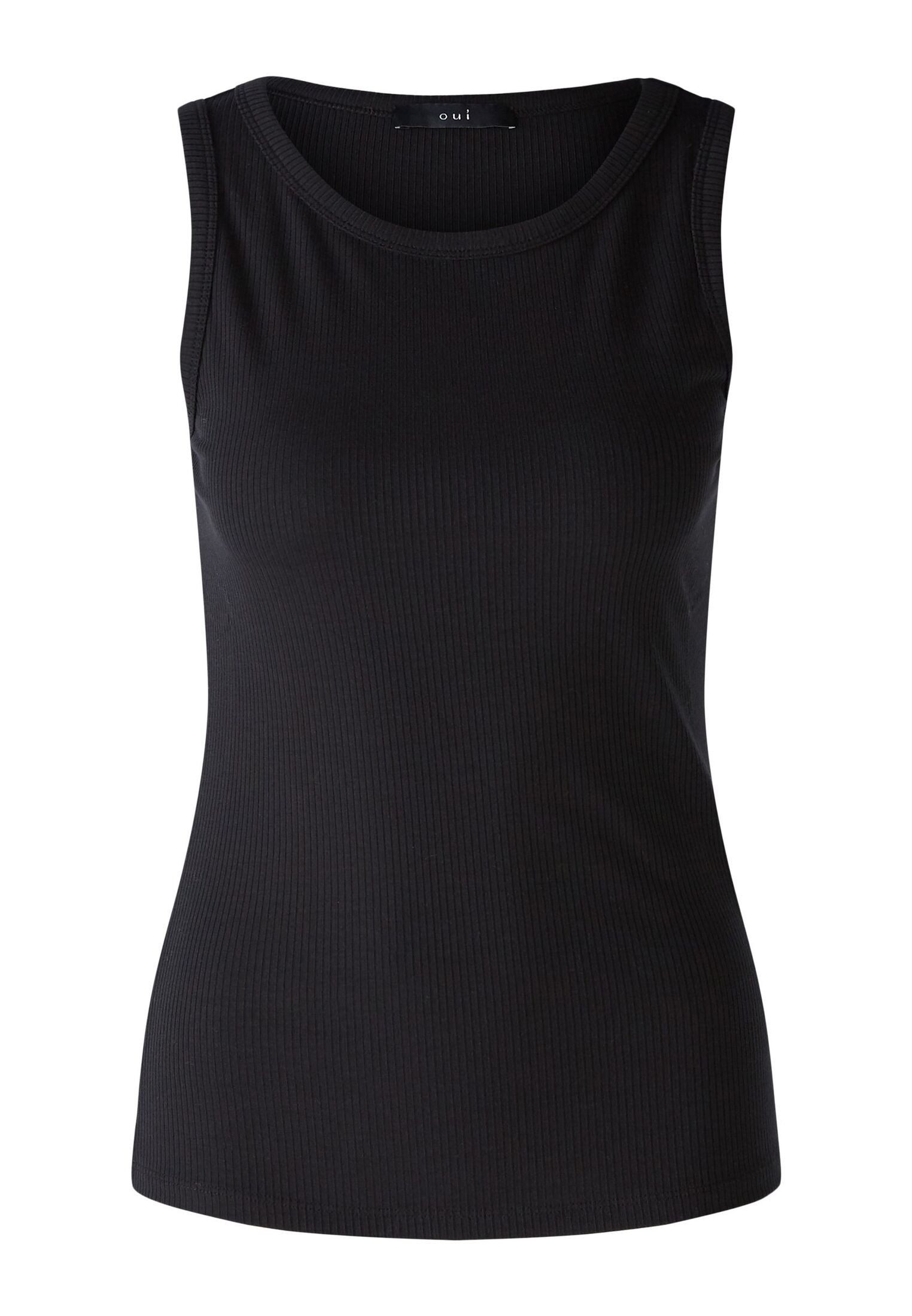 Oui Trägertop FILIZ Top elastische Viskoserippe günstig online kaufen