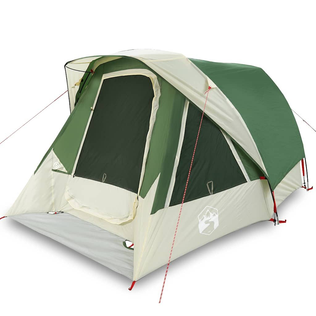 vidaXL Kuppelzelt Campingzelt 4 Personen Grün günstig online kaufen