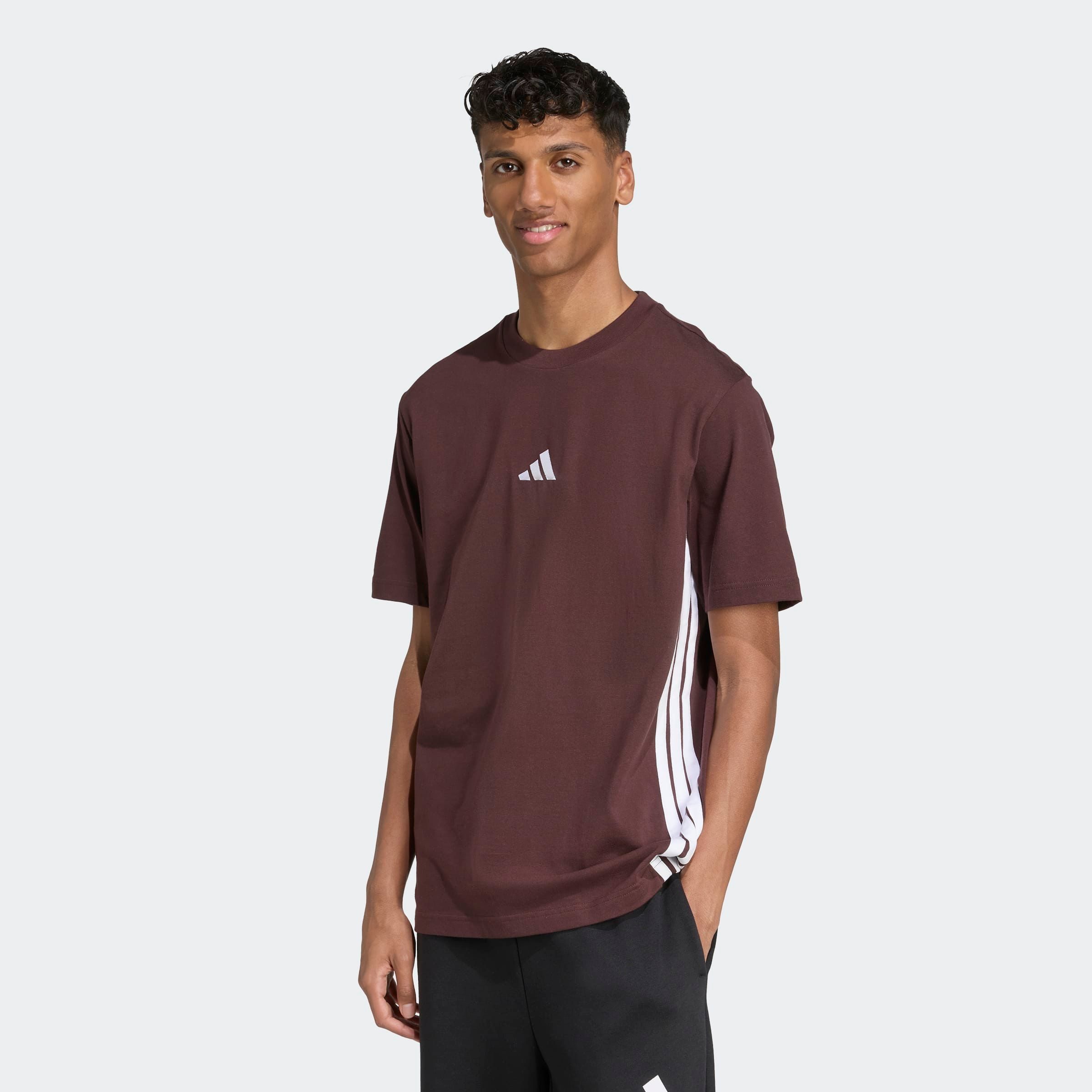 adidas Sportswear T-Shirt M 3S SJ T mit Rundhalsausschnitt, aus Baumwolle, günstig online kaufen