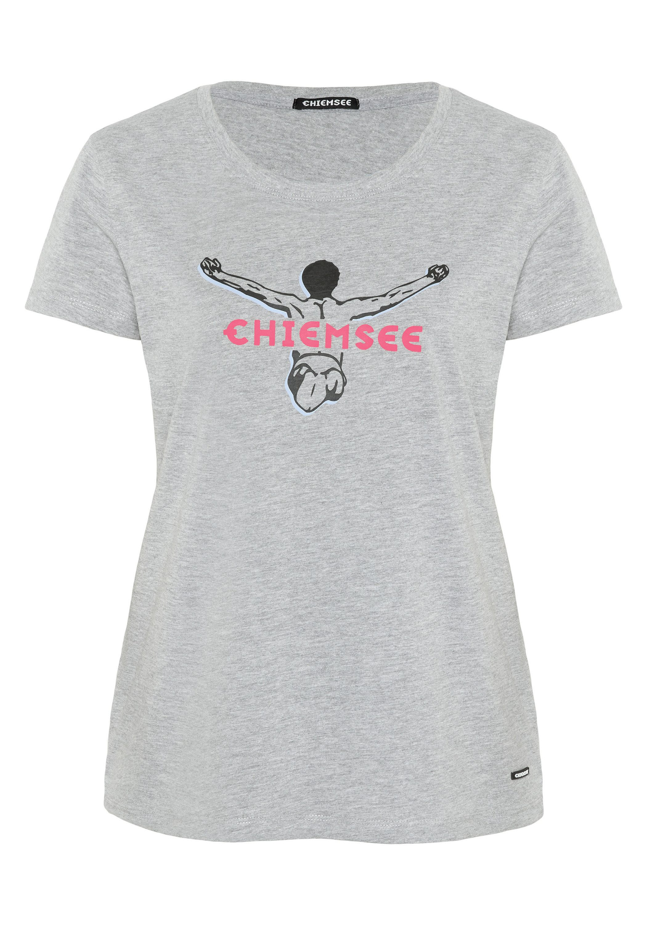 Chiemsee Print-Shirt T-Shirt im Label-Look 1 günstig online kaufen
