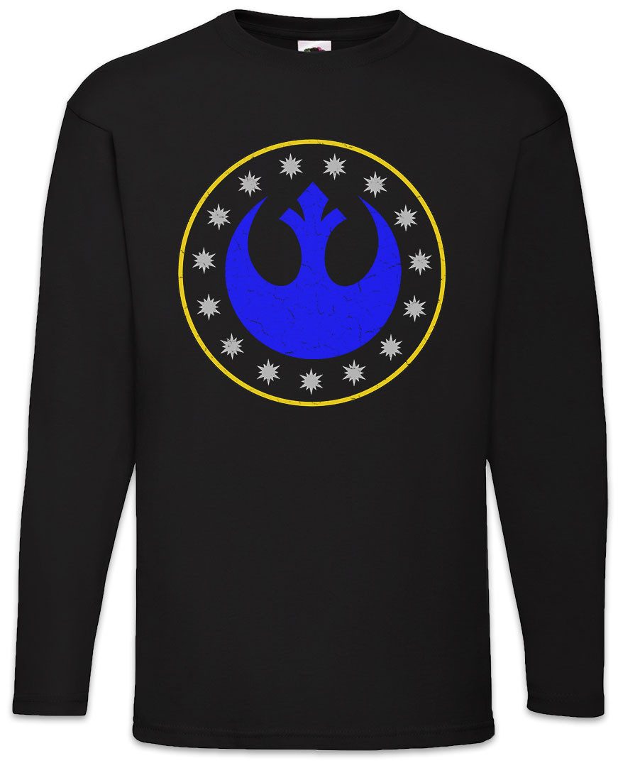 Langarmshirt New Republic Logo Langarm T-Shirt Wars Rebels Krieg Rebellion Star