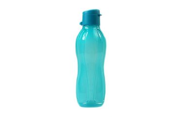 TUPPERWARE Trinkflasche Eco 500 ml türkis Trinkflasche Öko + SPÜLTUCH