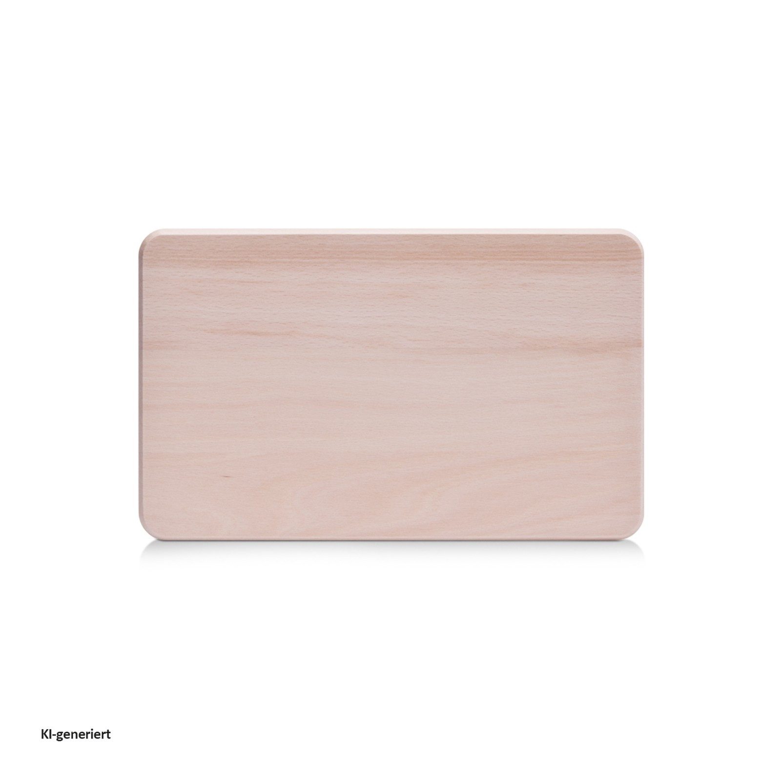 Zeller Present Schneidebrett Schneidebrett eckig Buche 26 x 16 cm, Holz, (Stück, 1-St., 1 Schneidebrett), Schneidunterlage Servierbrett Holzbrett