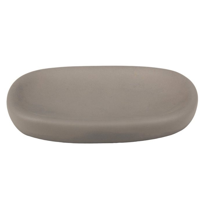 houseproud Seifenablage Soft Concrete Seifenschale oval Breite: 9 cm