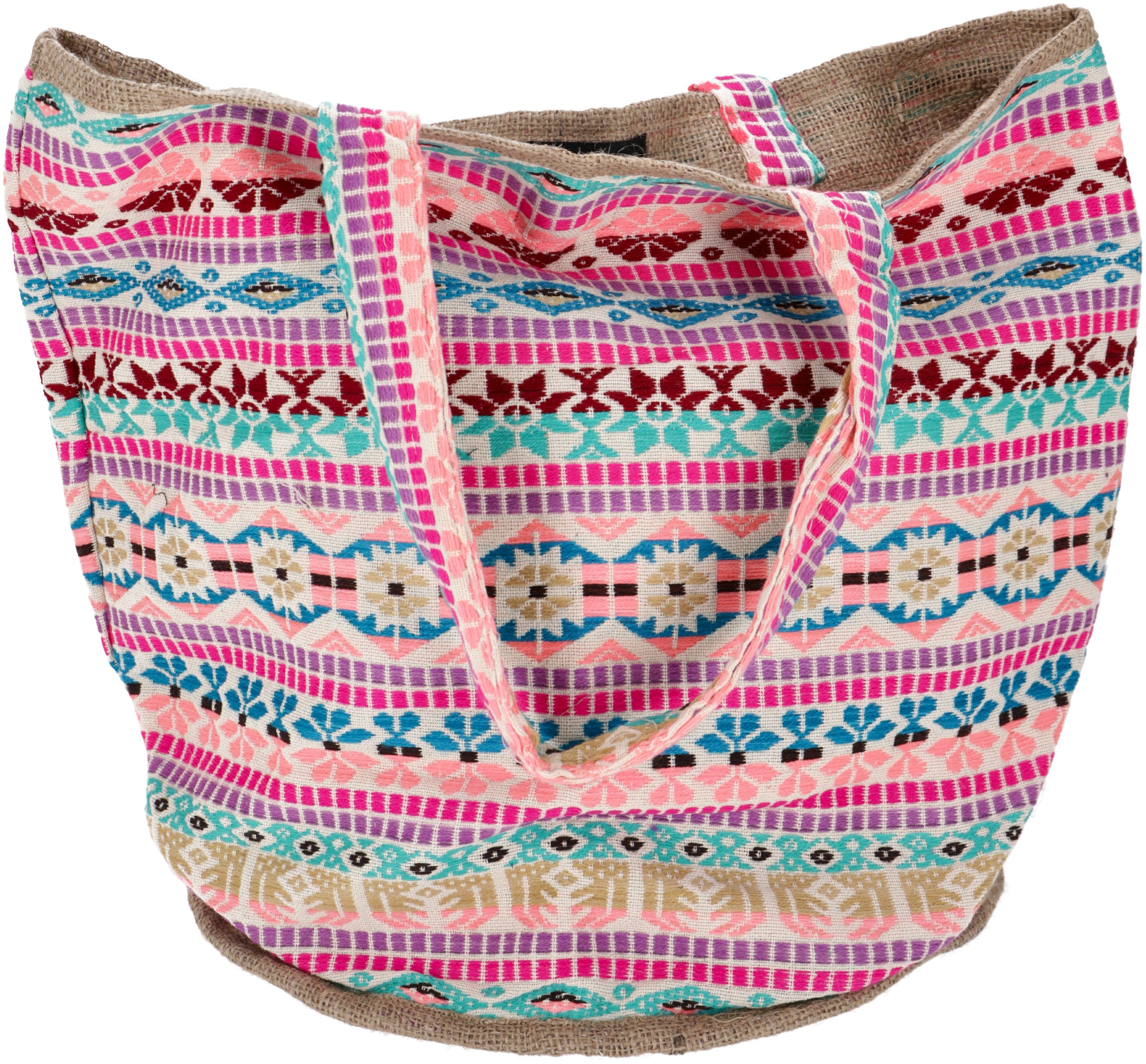 Guru-Shop Schultertasche Handgefertigte Boho Shopper Tragetasche,..