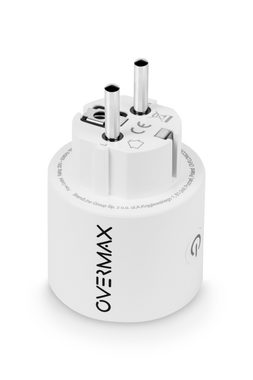 Overmax Steckdose FLOW CONTROL, Set, 1-St., Die intelligente Steckdose, Betriebszeitplan WiFi misst Energieverbrauch