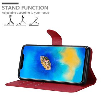 Cadorabo Handyhülle Huawei MATE 20 PRO Huawei MATE 20 PRO, Klappbare Handy Schutzhülle - Hülle - mit Standfunktion und Kartenfach