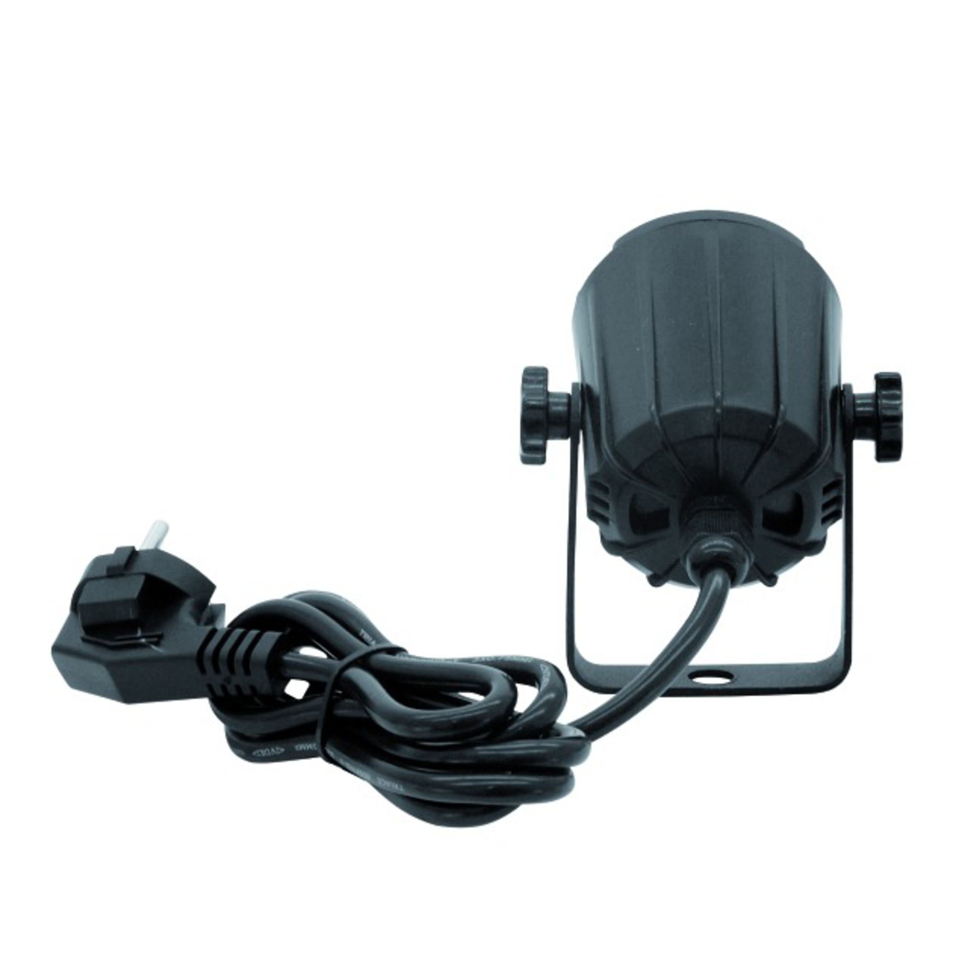EUROLITE LED Scheinwerfer, LED PST-3W 6000K 6° black - Pin Spot