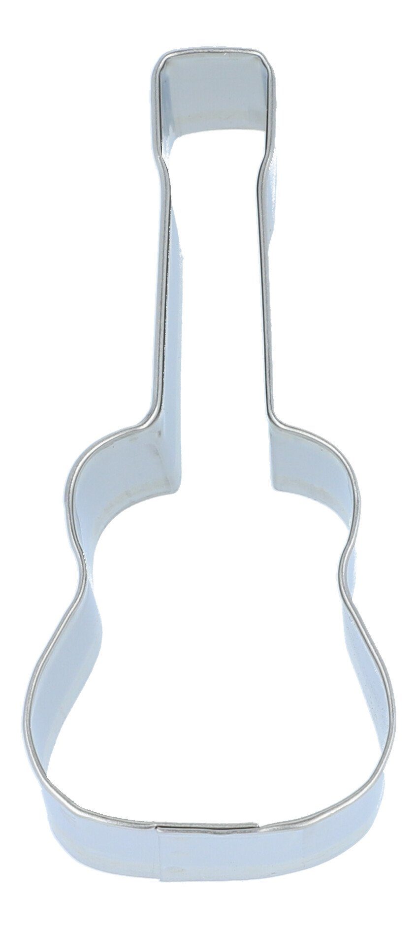 SEPP KRIFKA Ausstechform, (1-St), Keksausstecher Konzertgitarre, 8 cm | Ausstechformen
