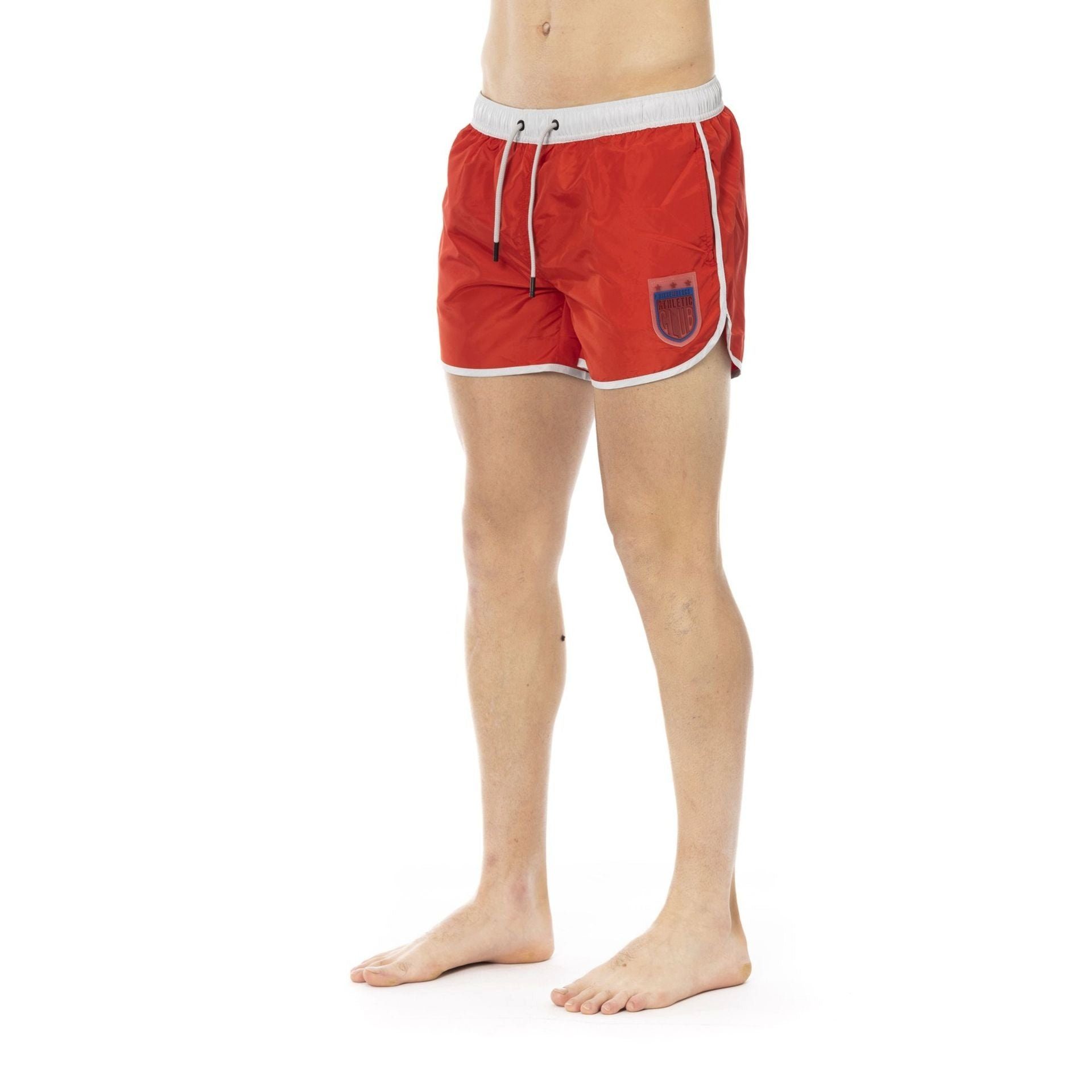 deinen Bikkembergs Herren Sommerurlaub Beachwear, für Boxer-Badehose Rot Boxershorts, Must-Have Bikkembergs
