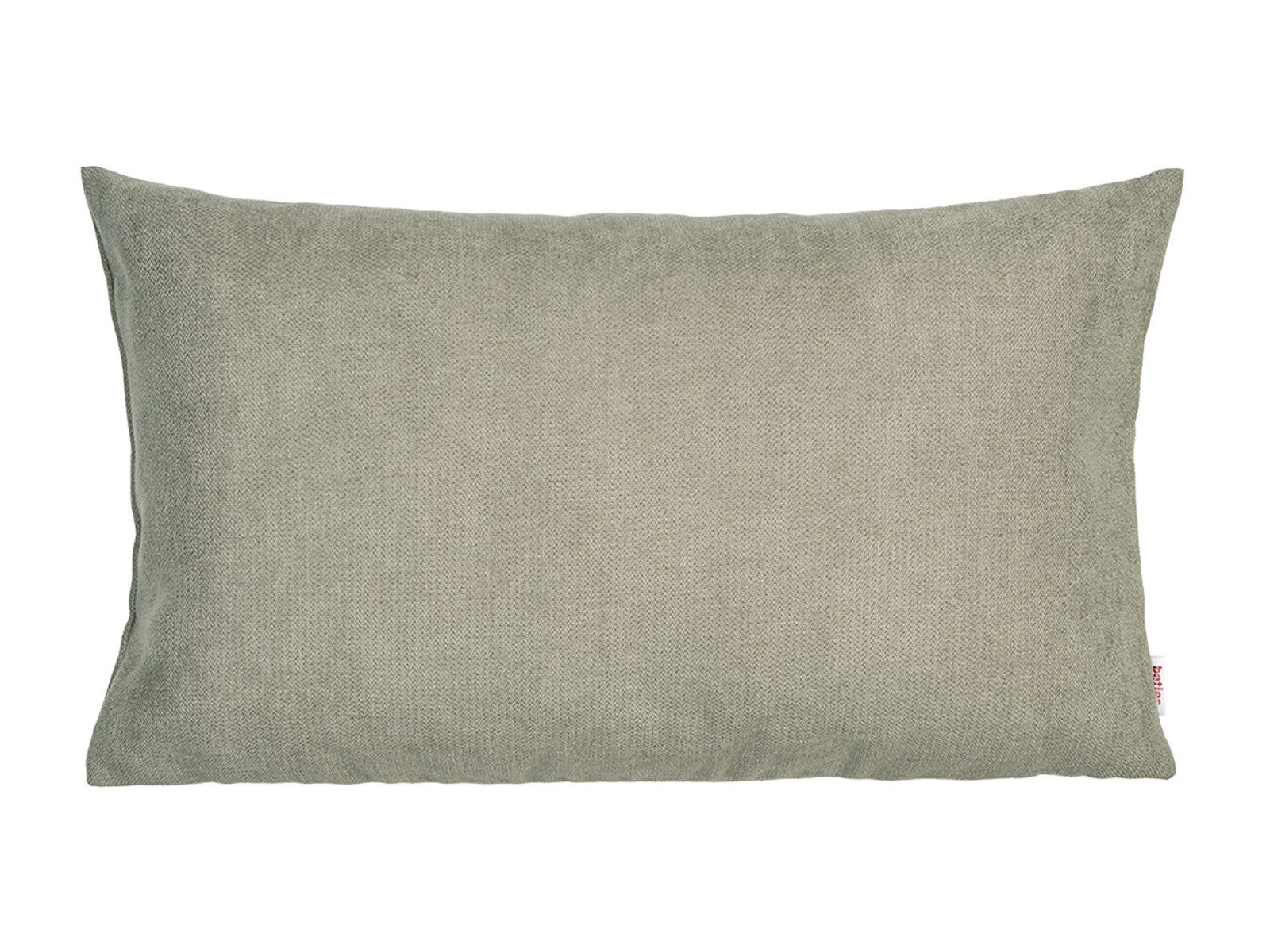 beties Kissenhülle FarbTon, (1 Stück), Chenille-Haptik in Raumausstatter Qualität ca. 30x50 cm greig-taupe