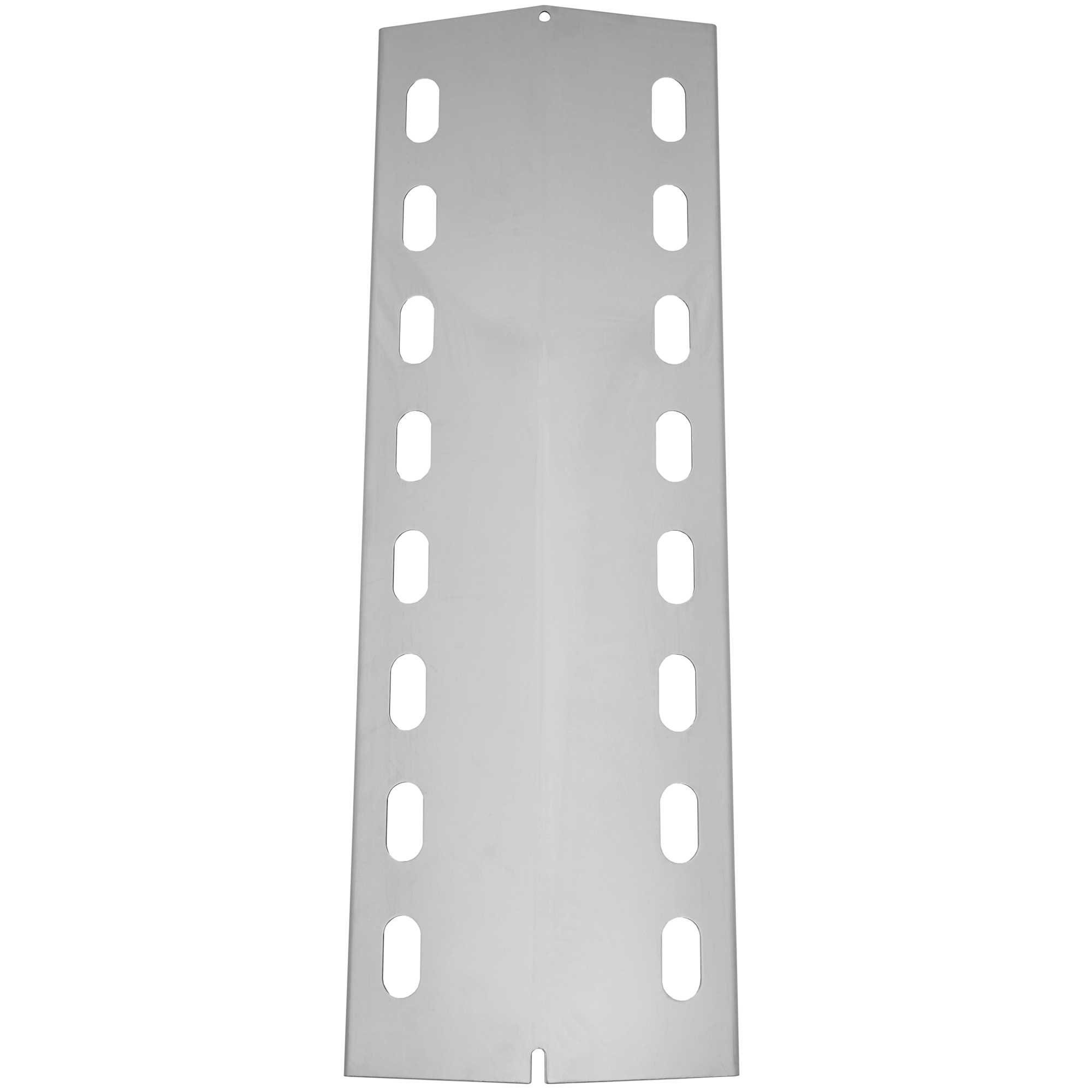 BBQ-Toro Grillrost Edelstahl Flammenverteiler für Gasgrill, 43,5 x 15 cm, Flammenblech
