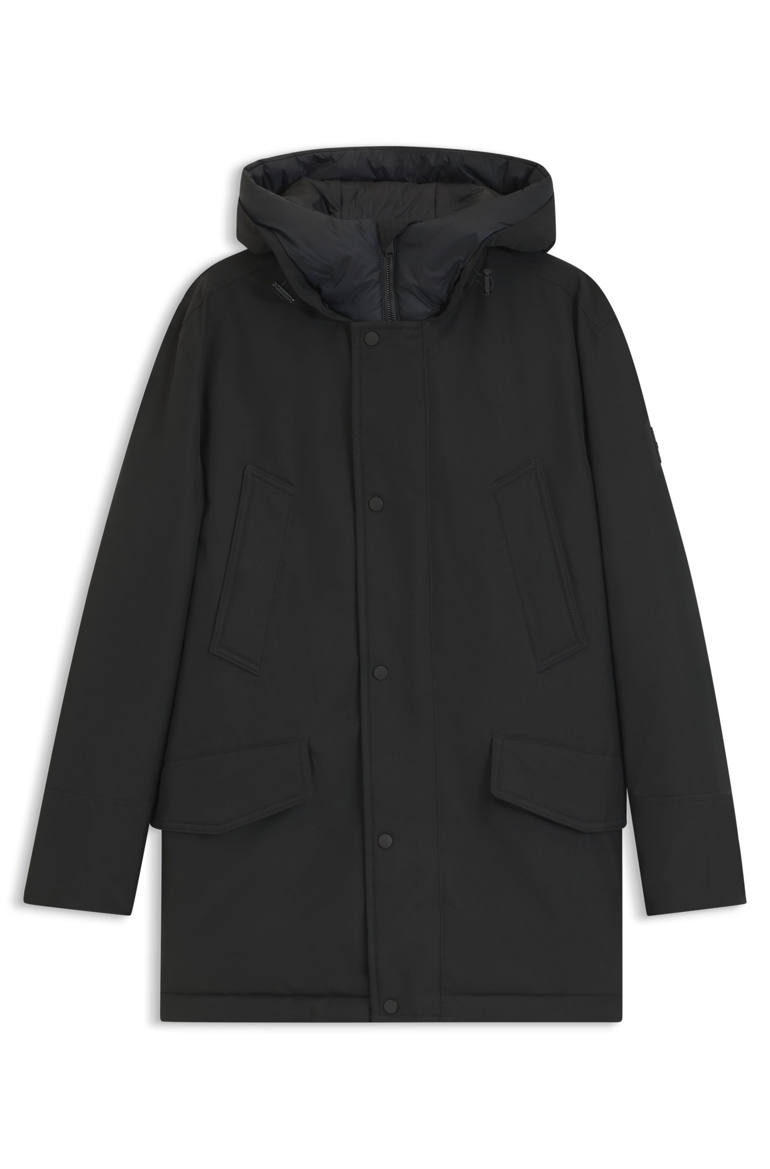 BOSS ORANGE Parka Osiass1 im Relaxed Fit, wasserabweisend