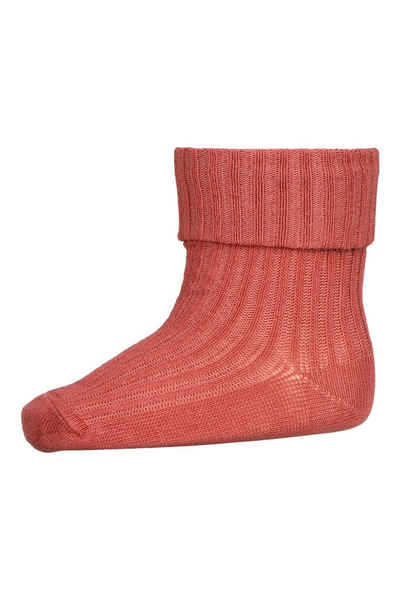mp Denmark Füßlinge »MP Denmark Cotton Rib Baby Socks« Beere 4270, Socken, Baby