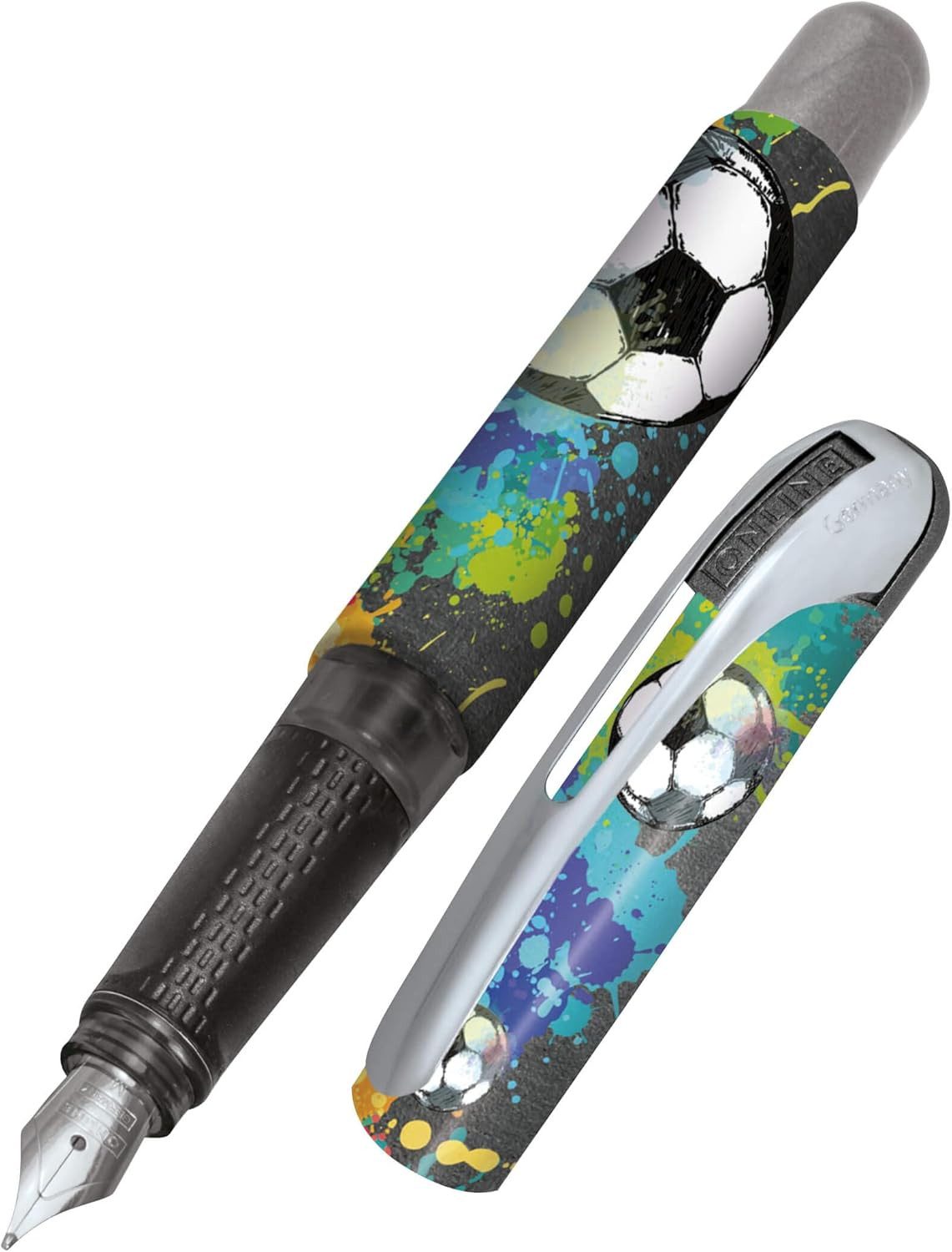 Online Pen Kugelschreiber ONLINE College Füller Soccer – Iridium-Feder M, Made in Germany