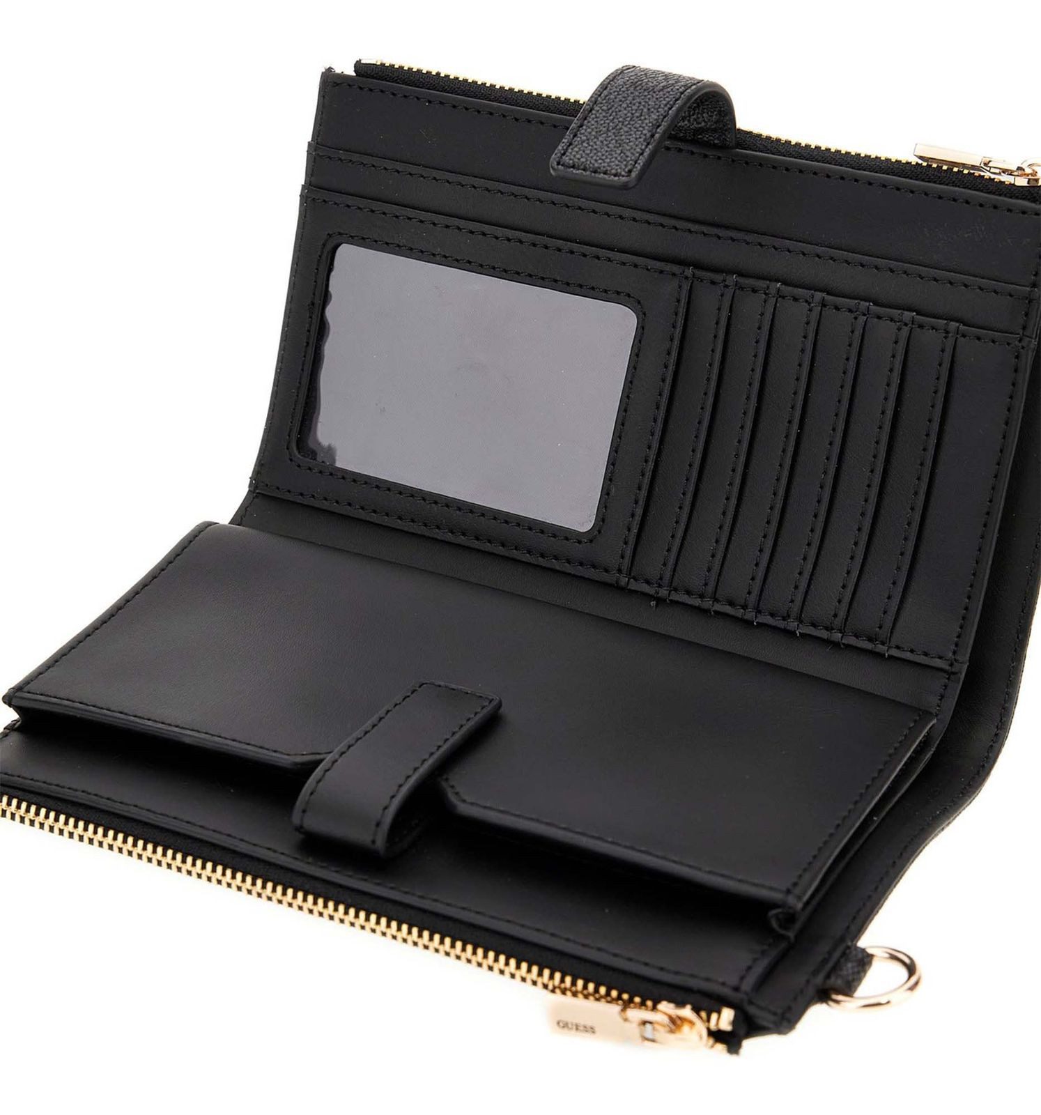 Guess Geldbörse SLG Double Zip Organizer günstig online kaufen