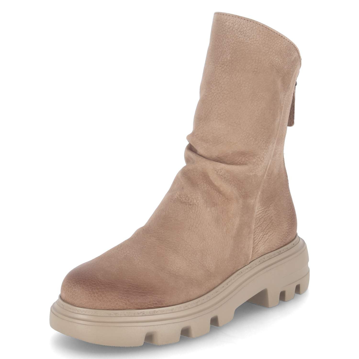 Paul Green Paul Green 8253-00 Damen Rauleder braun Schlupfstiefel günstig online kaufen