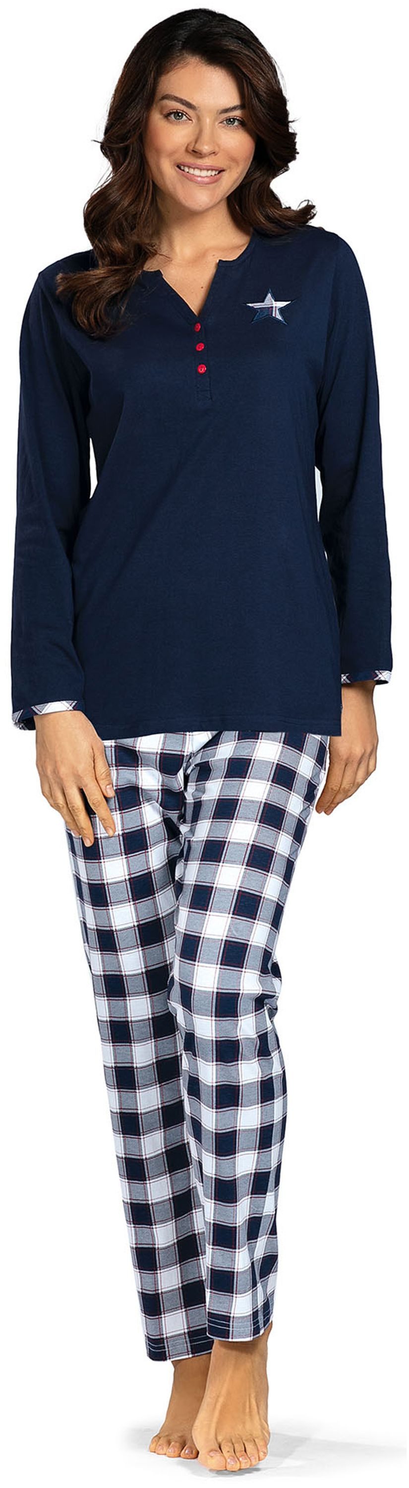 comtessa Schlafanzug Lovely Dreams (Set, 2 tlg., 2-teilig) Damen Pyjama lan günstig online kaufen