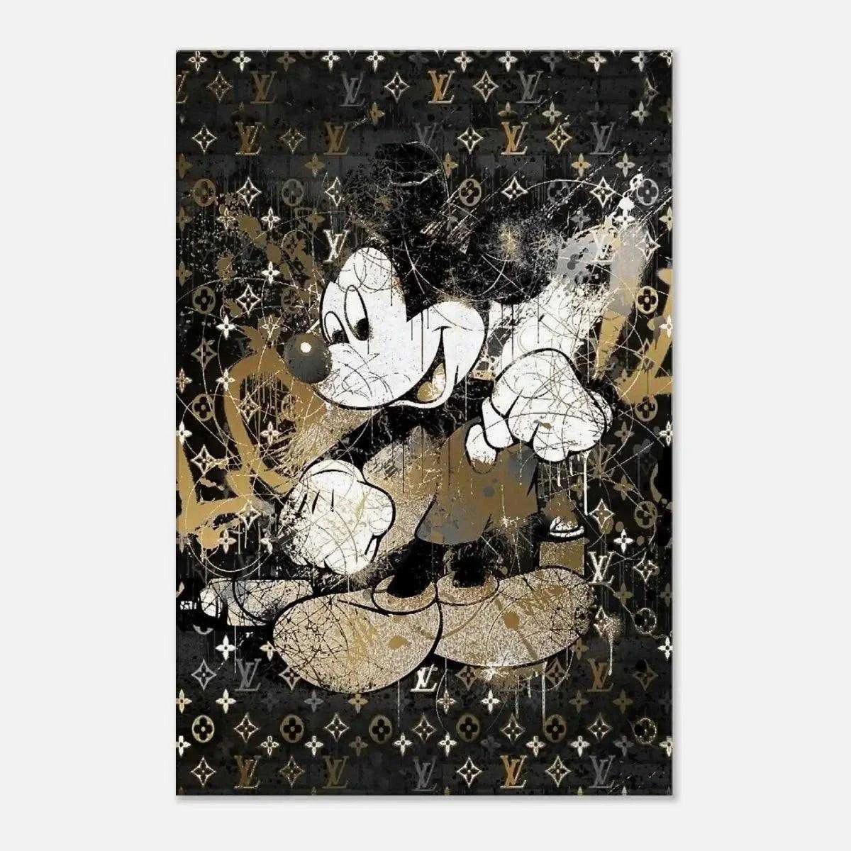 SimpleCanvas Wanddekoobjekt Vintage Mickey - Leinwandbild günstig online kaufen