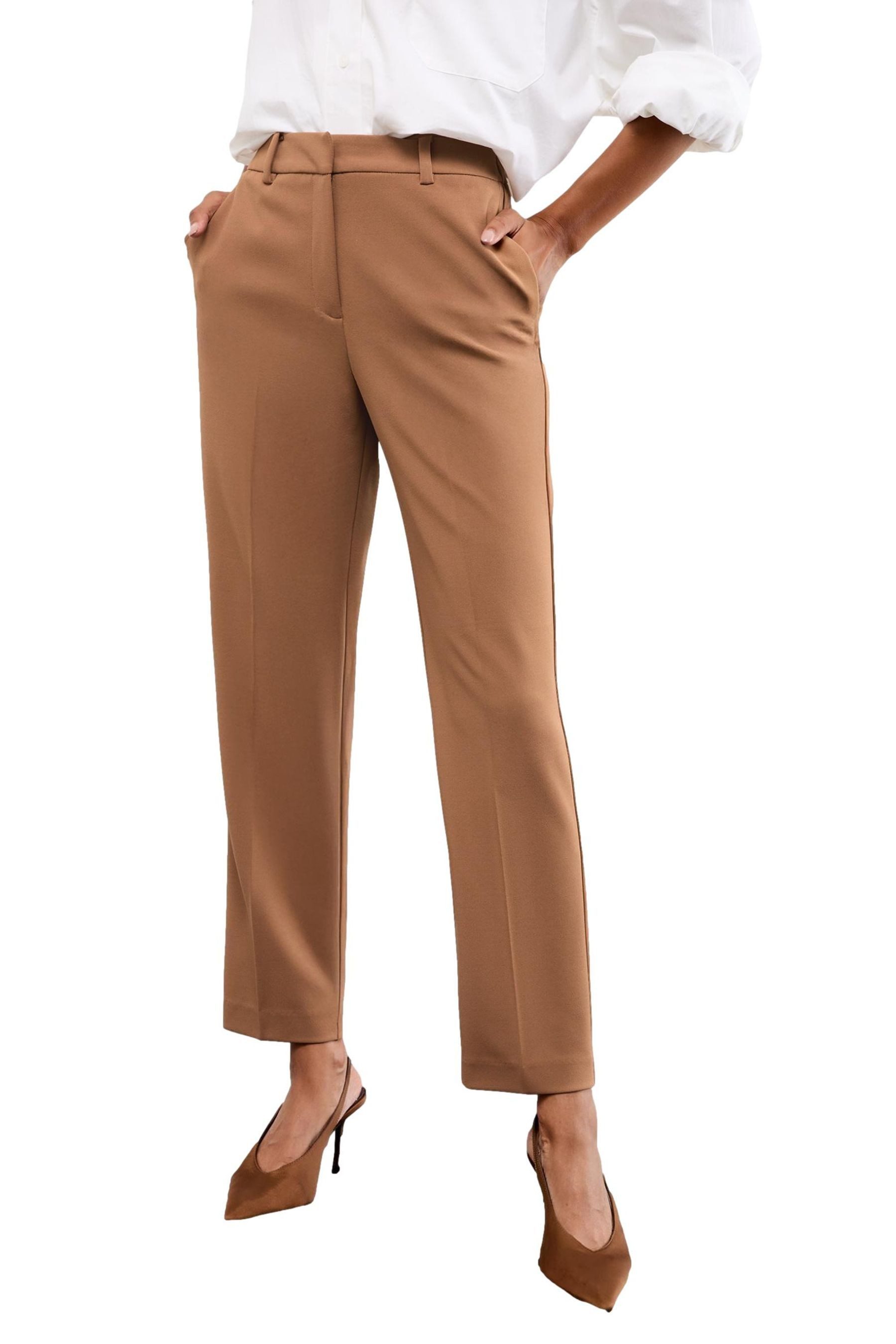 Stoffhose Lipsy Taillierte, schmal zulaufende Hose, Petite