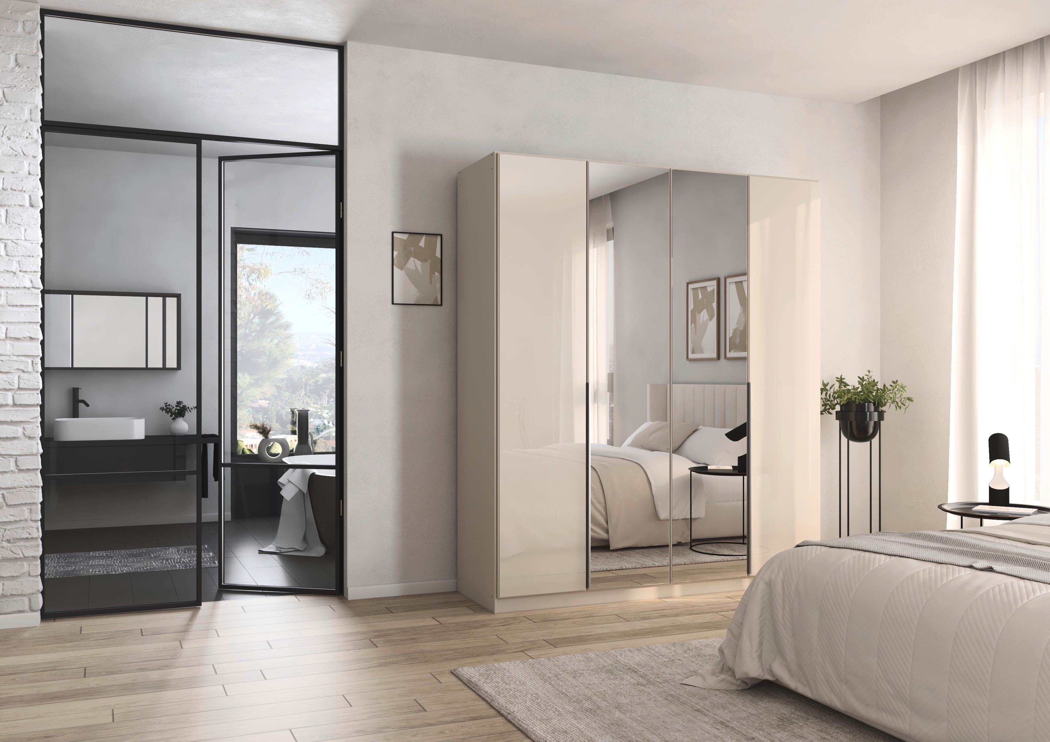 rauch Drehtürenschrank Kleiderschrank Kleiderschränke Schrank Garderobe AGO günstig online kaufen