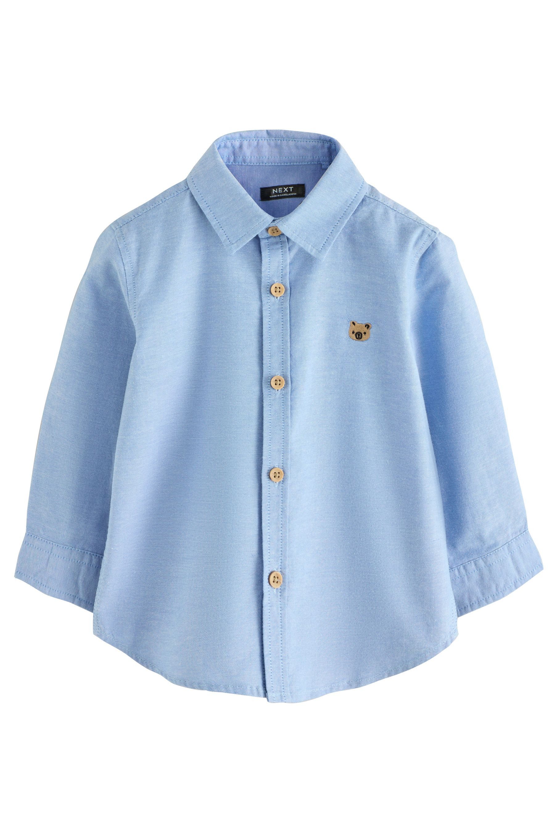 Next Langarmhemd Langärmeliges Oxfordhemd (1-tlg)