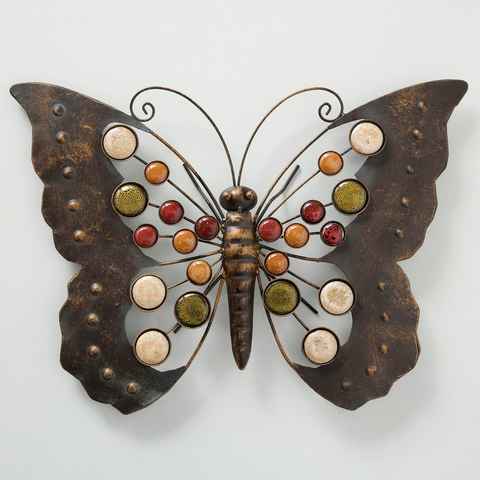 BOLTZE Wanddekoobjekt Schmetterling (1 St)