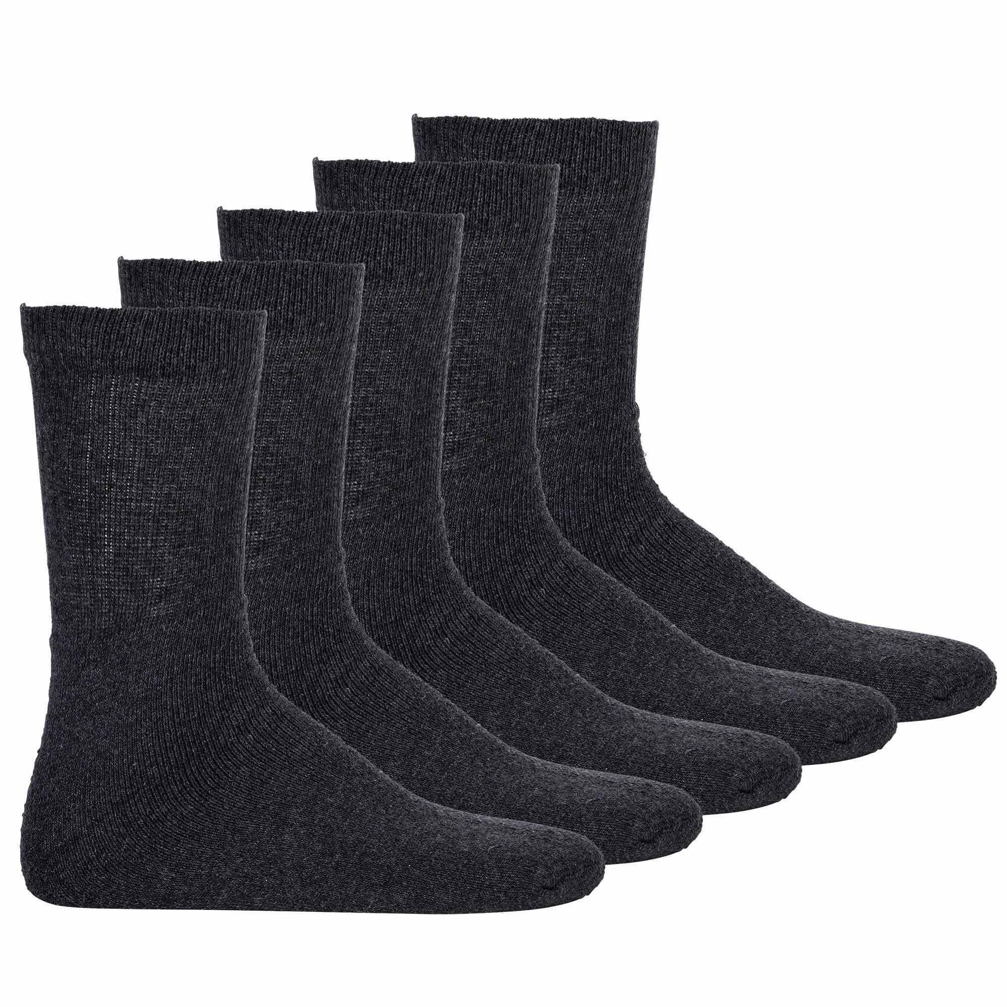 Anthrazit - 5er Arbeitssocken Socken, Pack Kurzsocken Yourbasics Herren